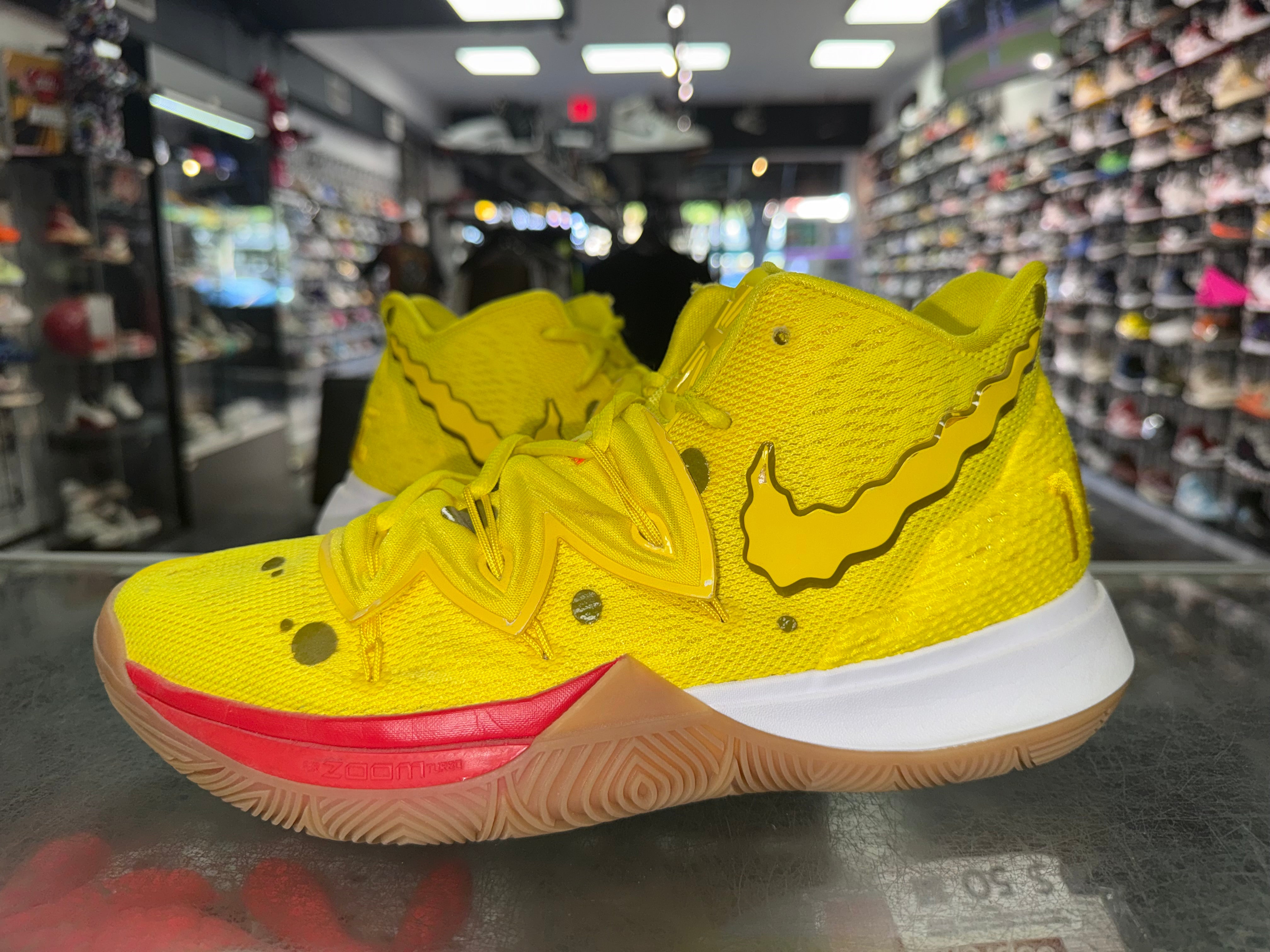 Size 9.5 Kyrie 5 "Spongebob Squarepants"