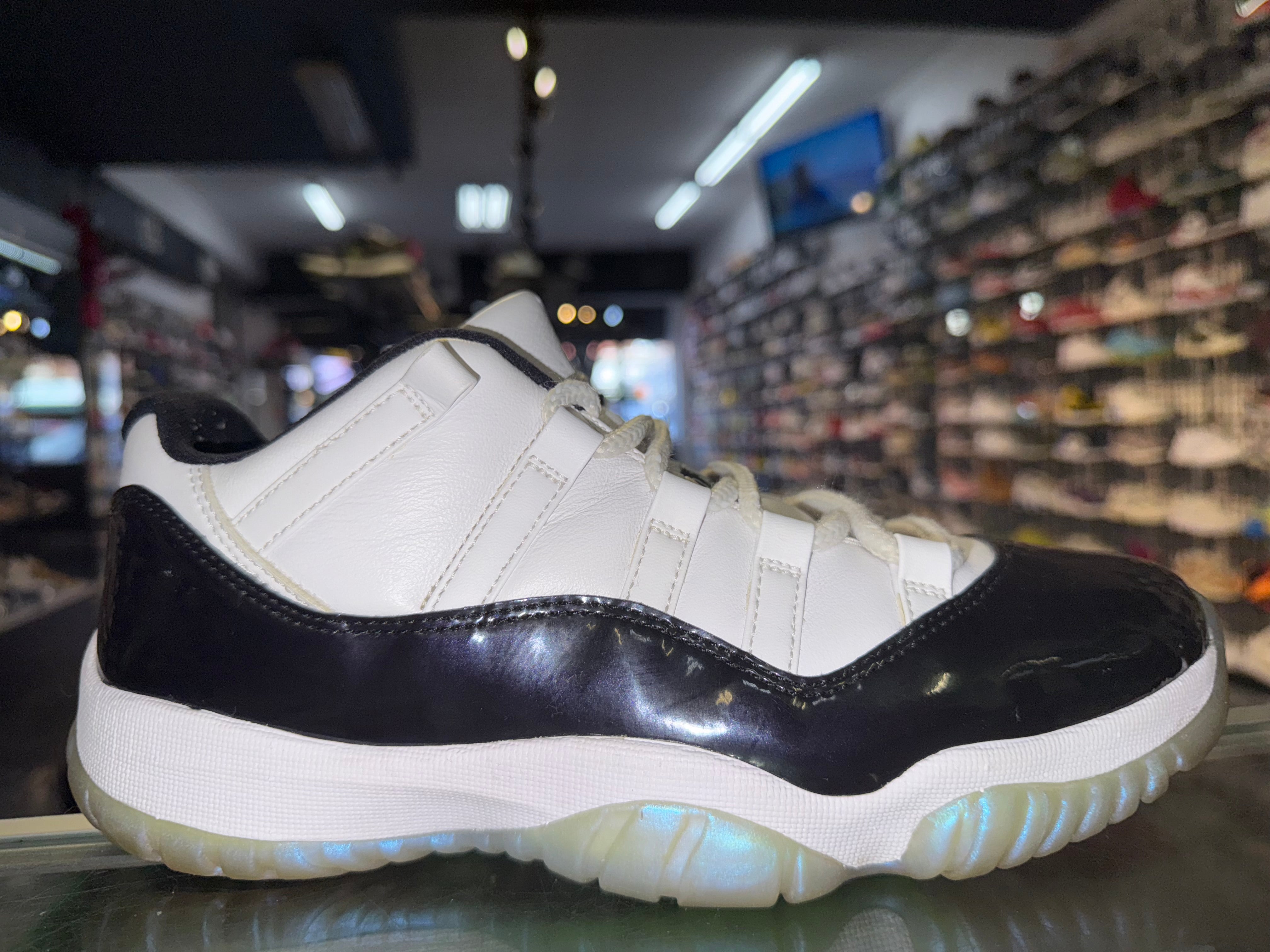 Size 8 Air Jordan 11 Low "Iridescent"