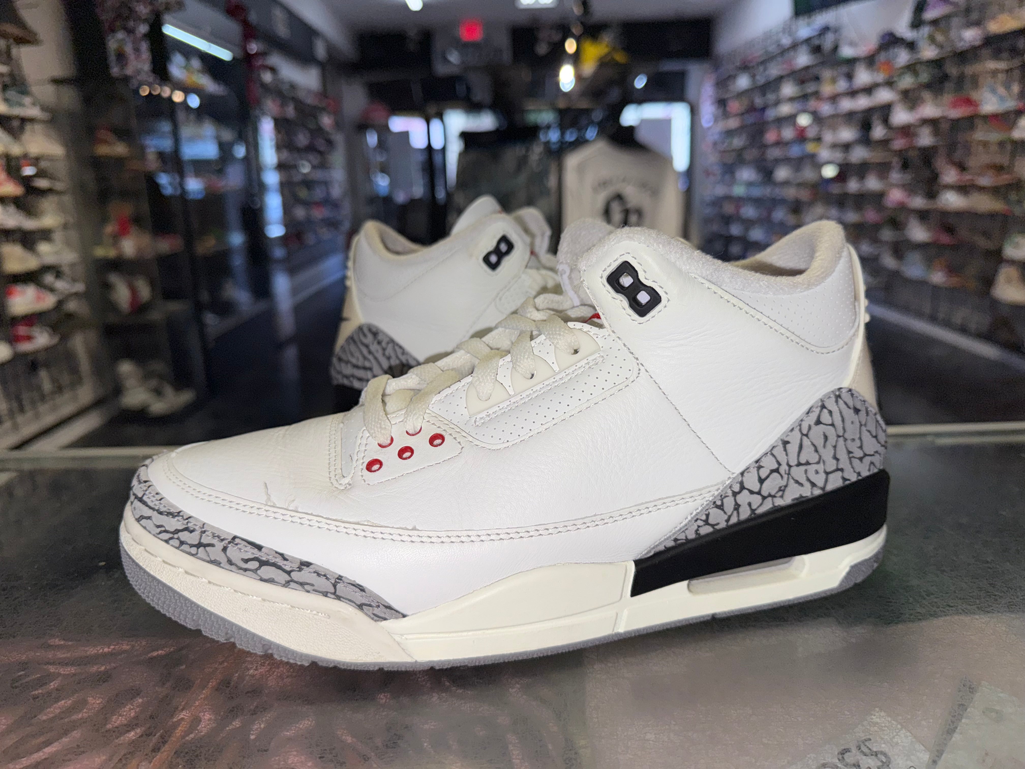 Size 10 Air Jordan 3 Reimagined "White Cement"