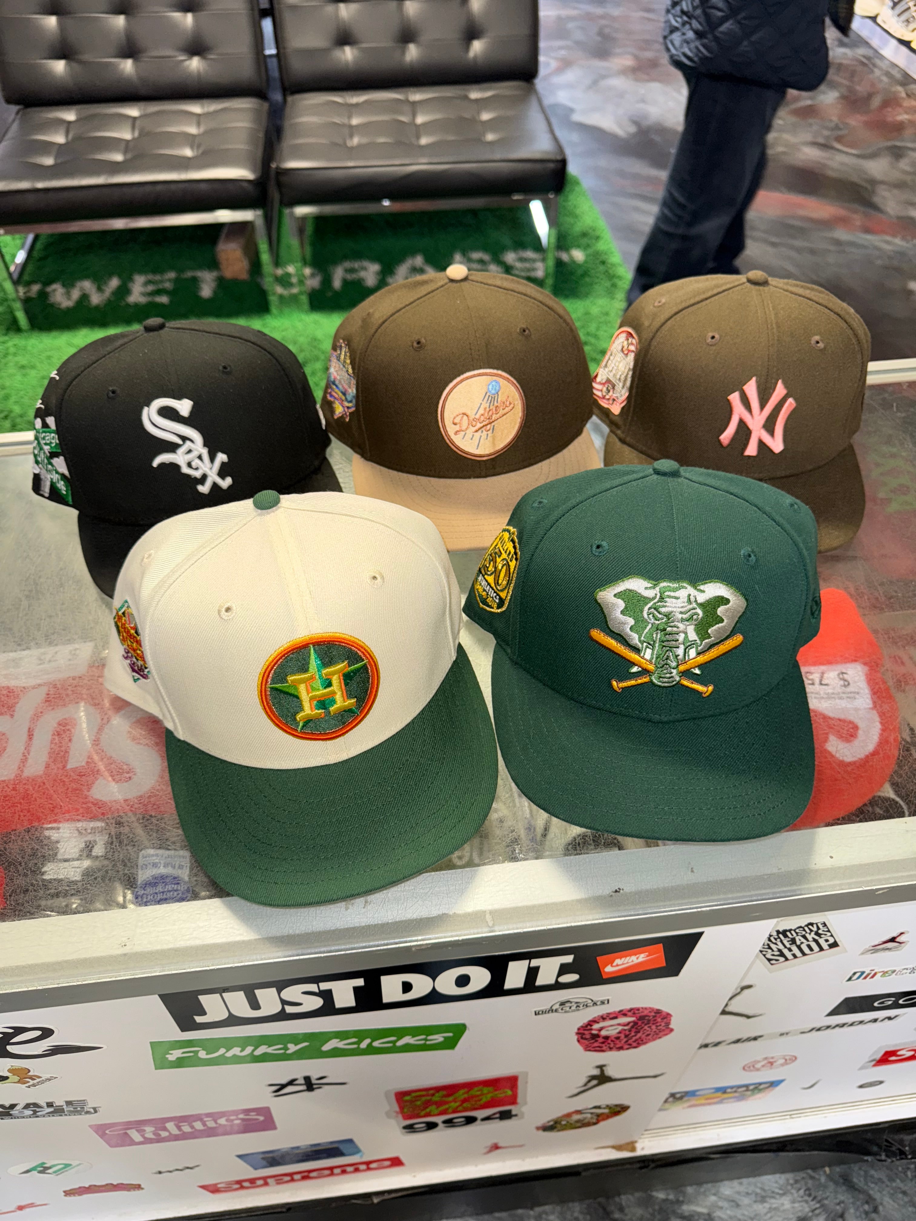 Size 7 1/2 5 New Era Fitted Hat Bundle