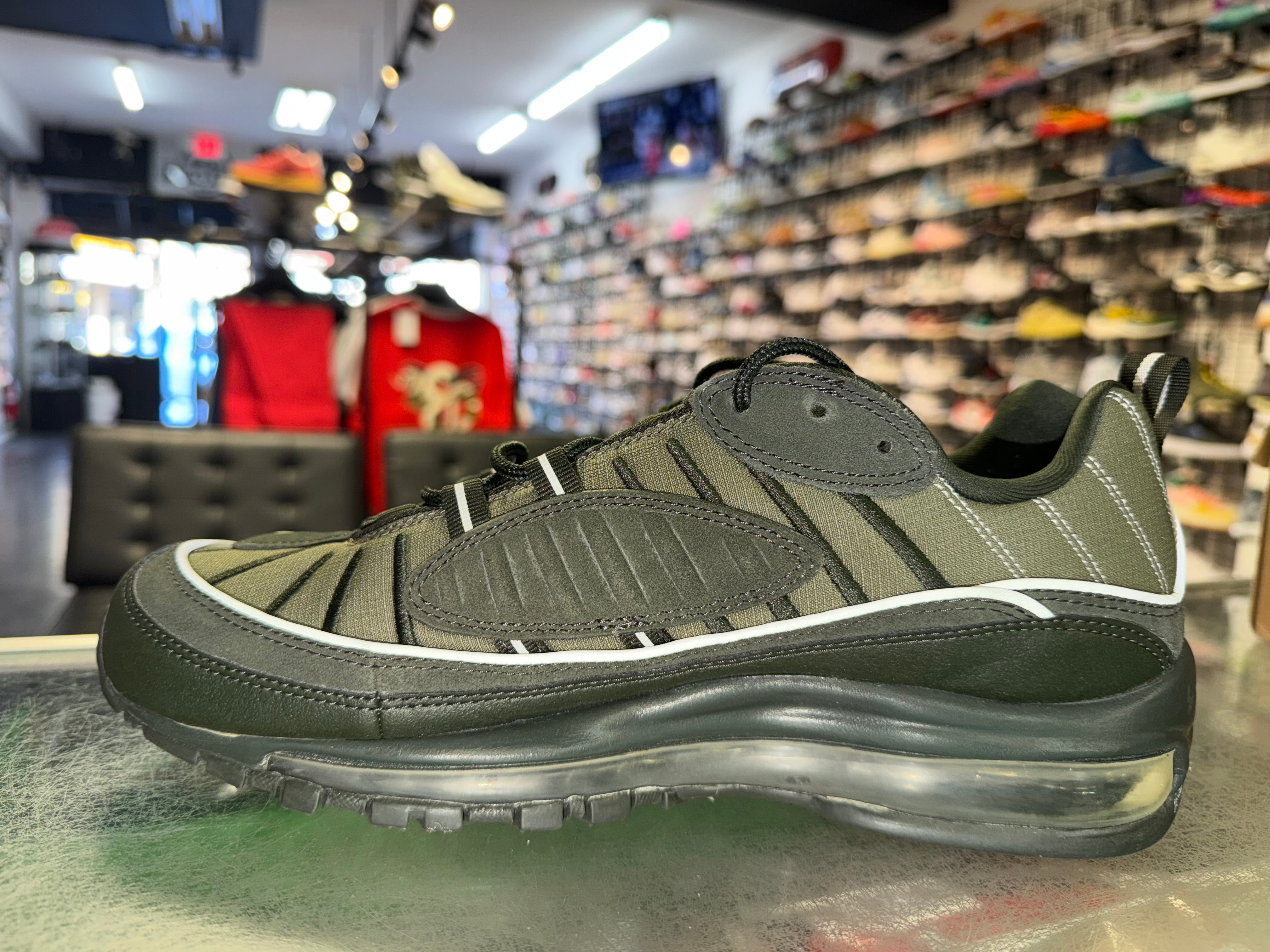 Size 10 Air Max 98 "Sequoia"