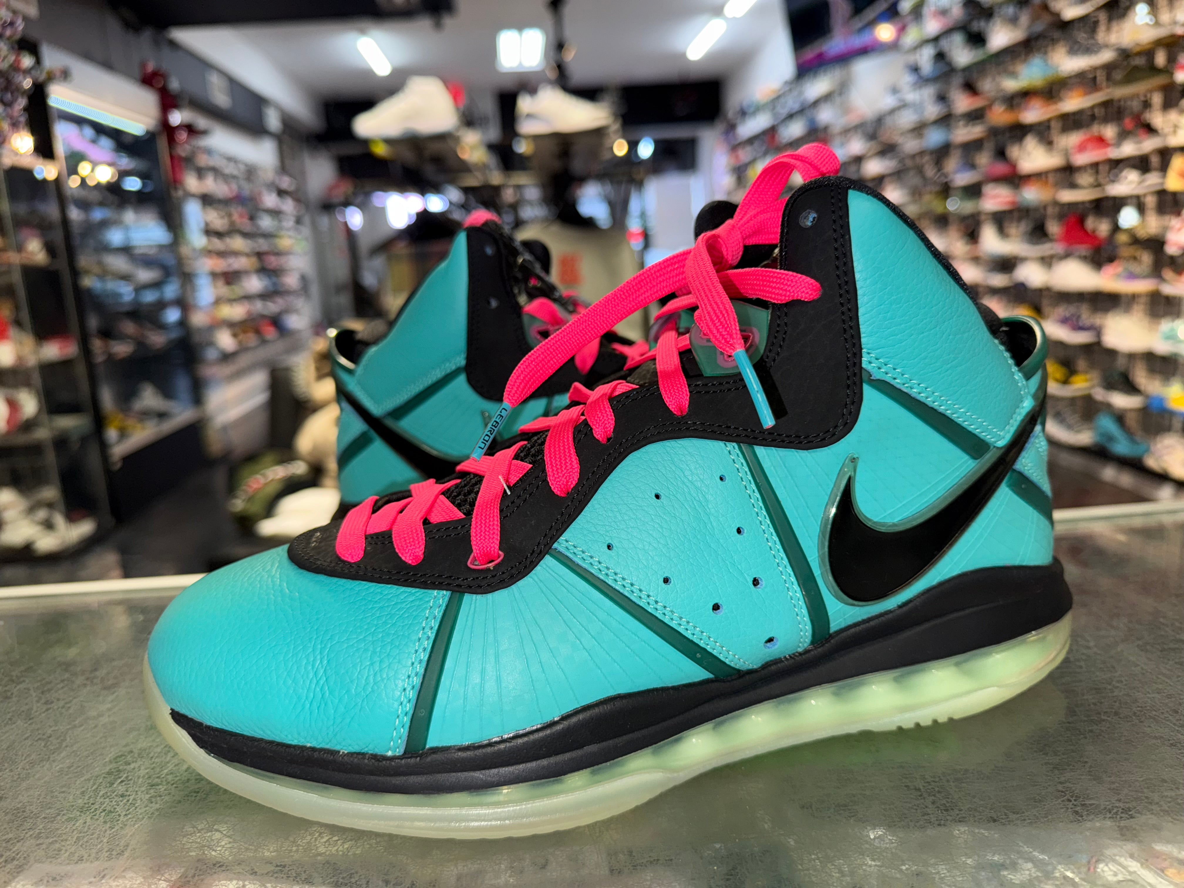 Size 10.5 Nike LeBron 8 “South Beach”