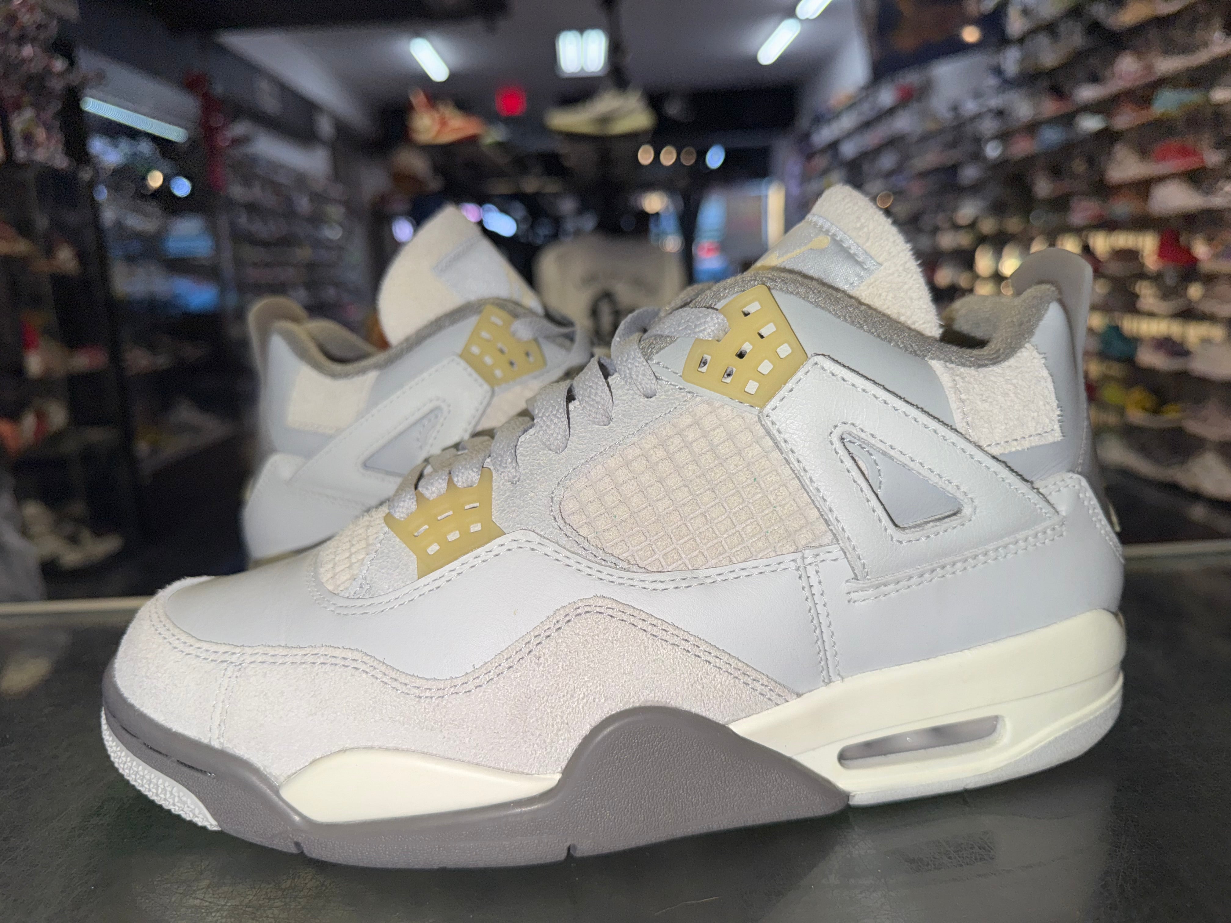 Size 8.5 Air Jordan 4 Craft "Photon Dust"