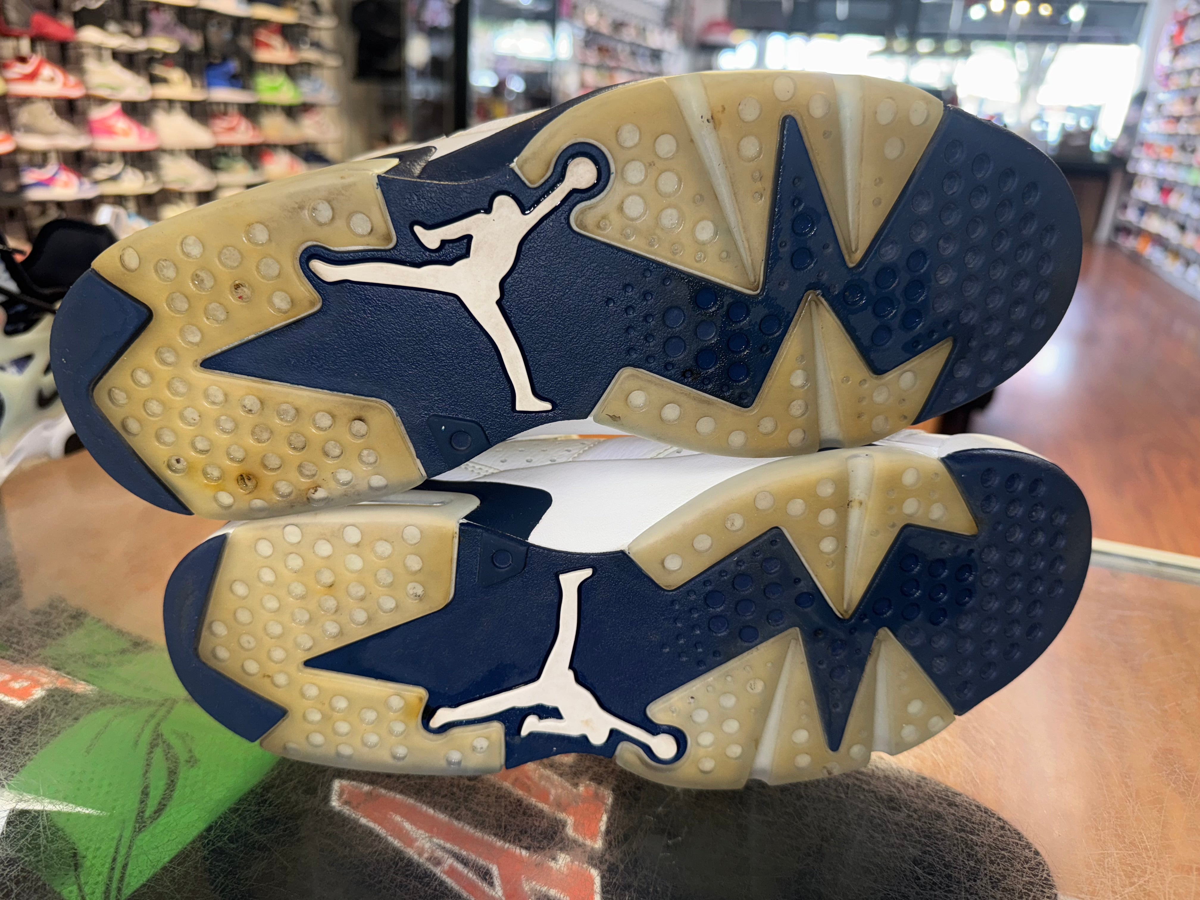 Size 10.5 Air Jordan 6 "Midnight Navy"