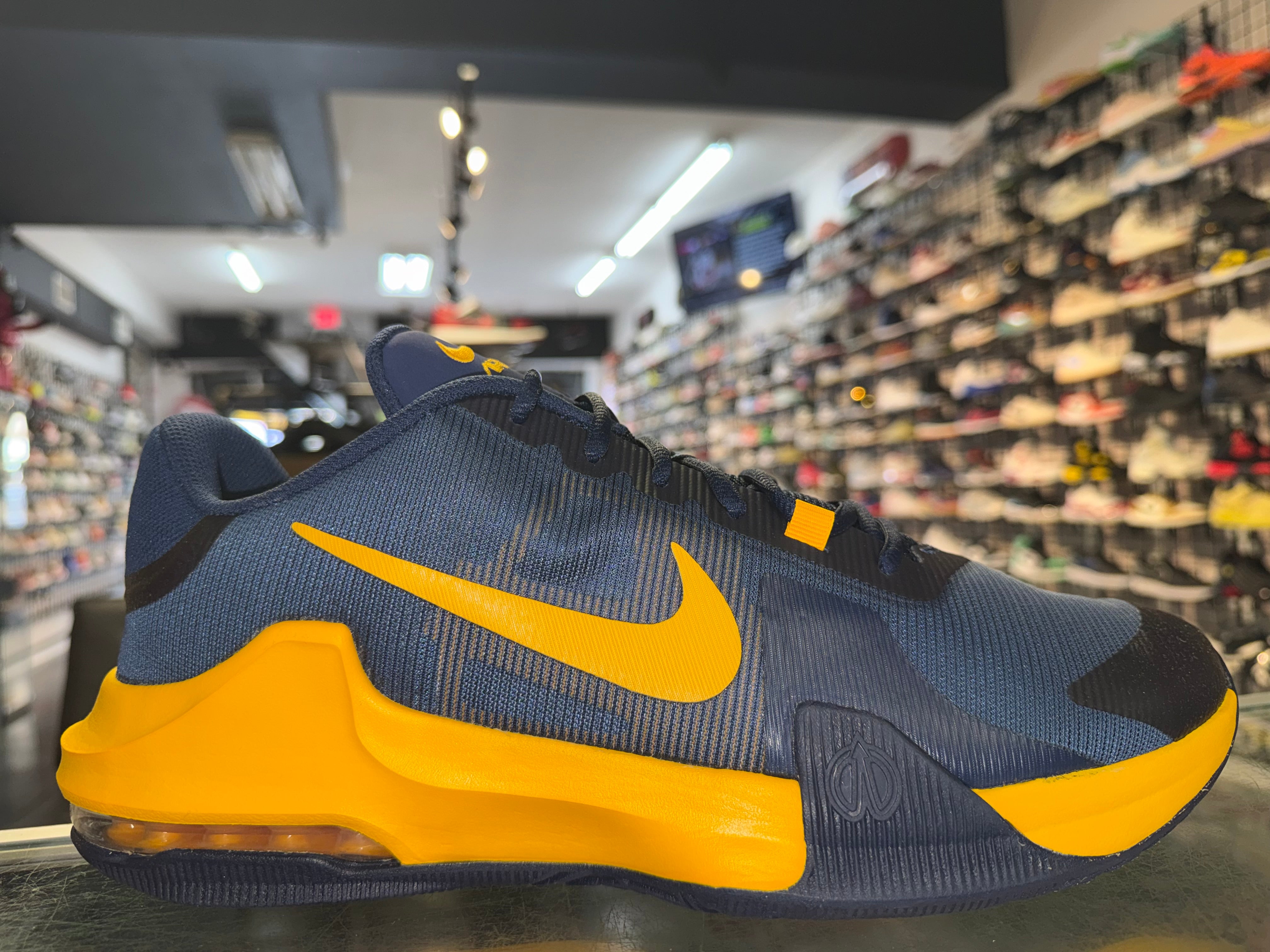Size 13 Air Max Impact 4 “Navy/Yellow” Brand New