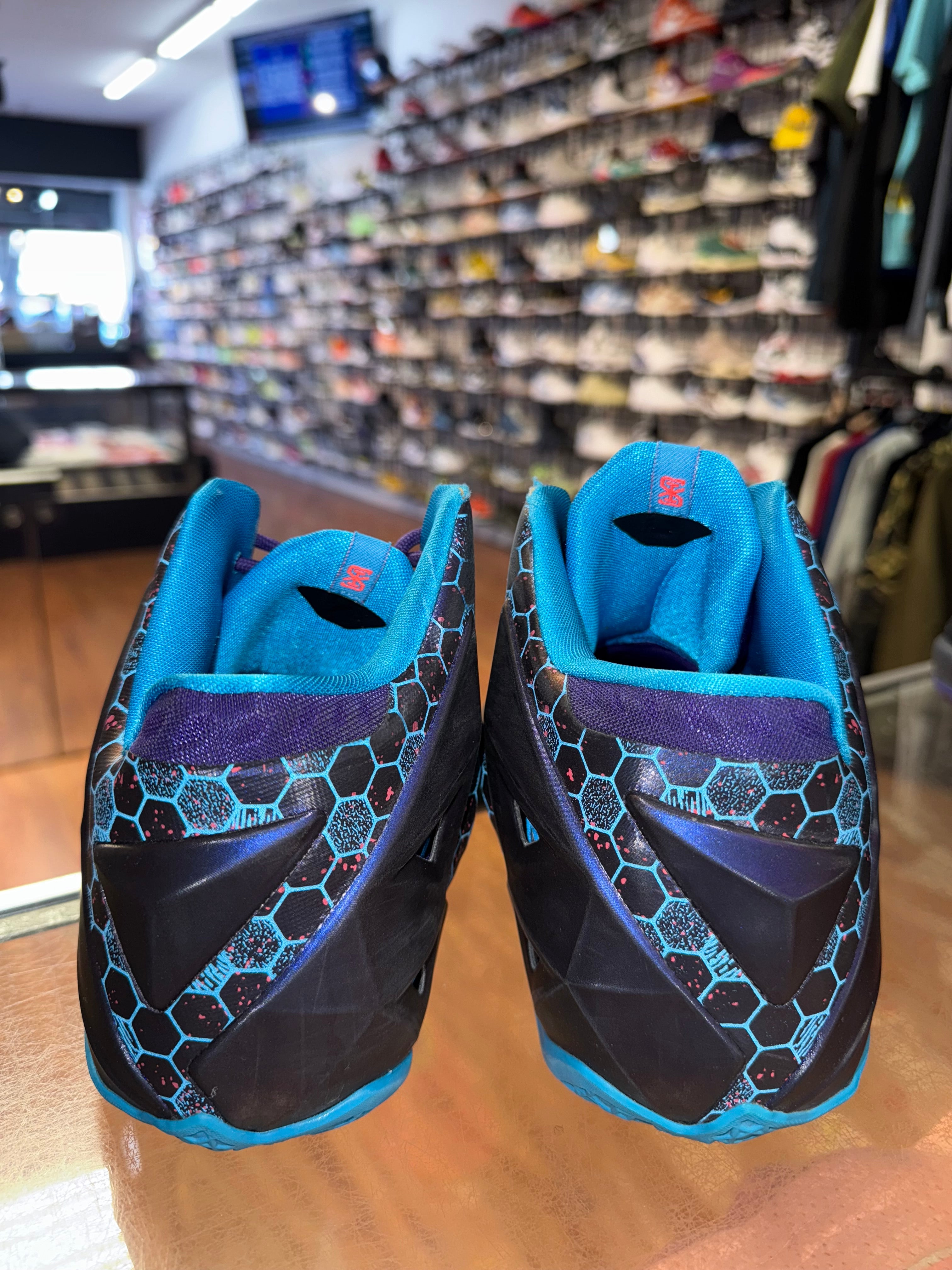 Size 10.5 Lebron 11 "Summit Lake Hornets"