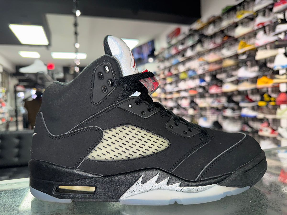 Size 8.5 Air Jordan 5 “Black Metallic” 2016 Worn 1x