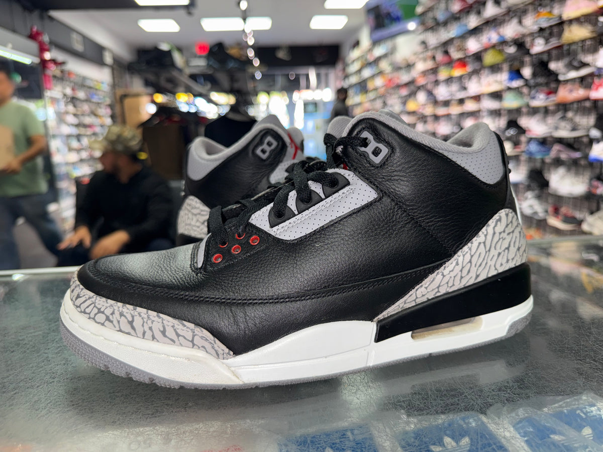 Size 10.5 Air Jordan 3 "Black Cement"
