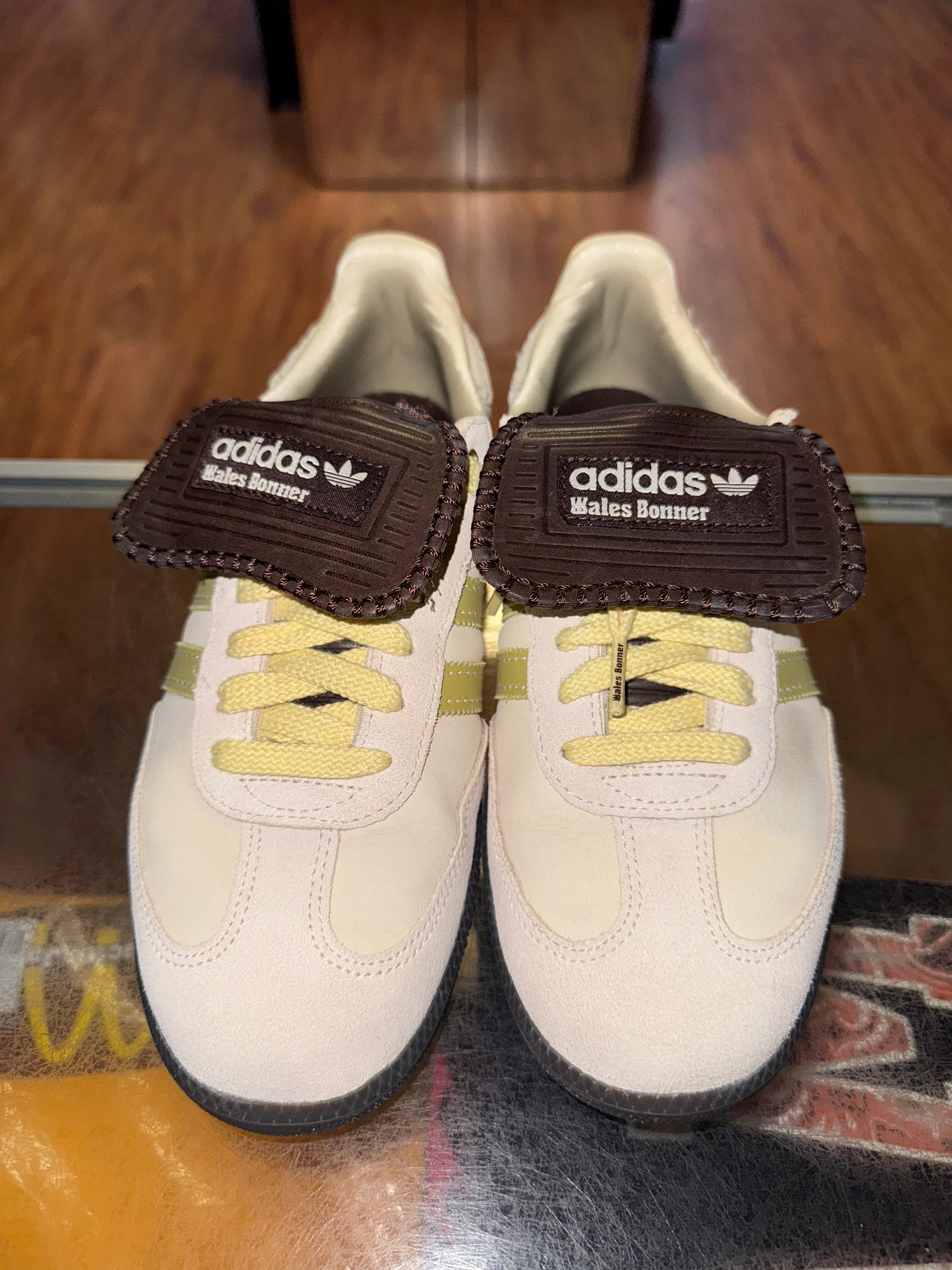 Size 7.5 Adidas Samba Wales Bonner "Ecrtin Brown"