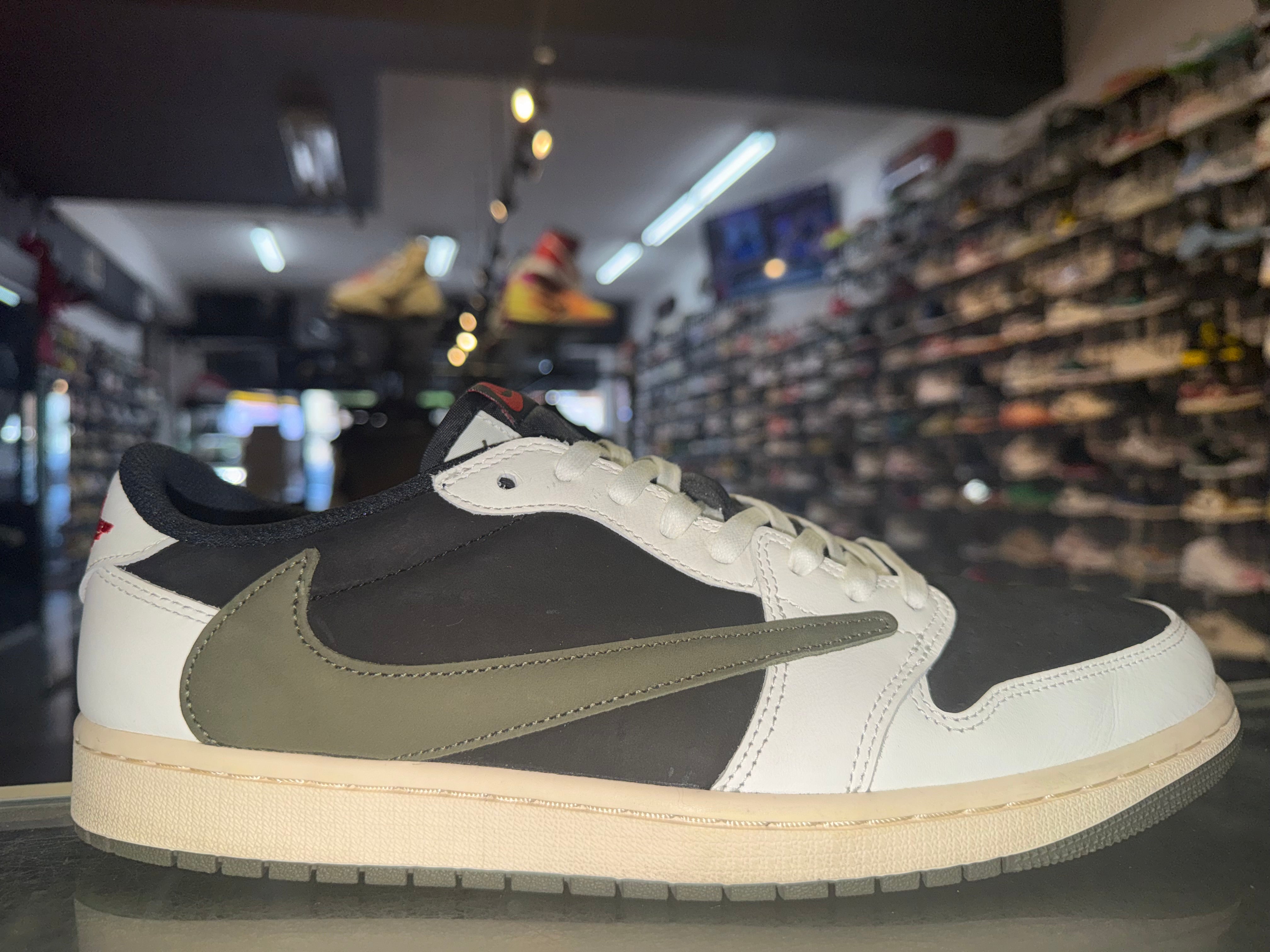 Size 11.5 (13W) Air Jordan 1 Low Travis Scott "Olive"