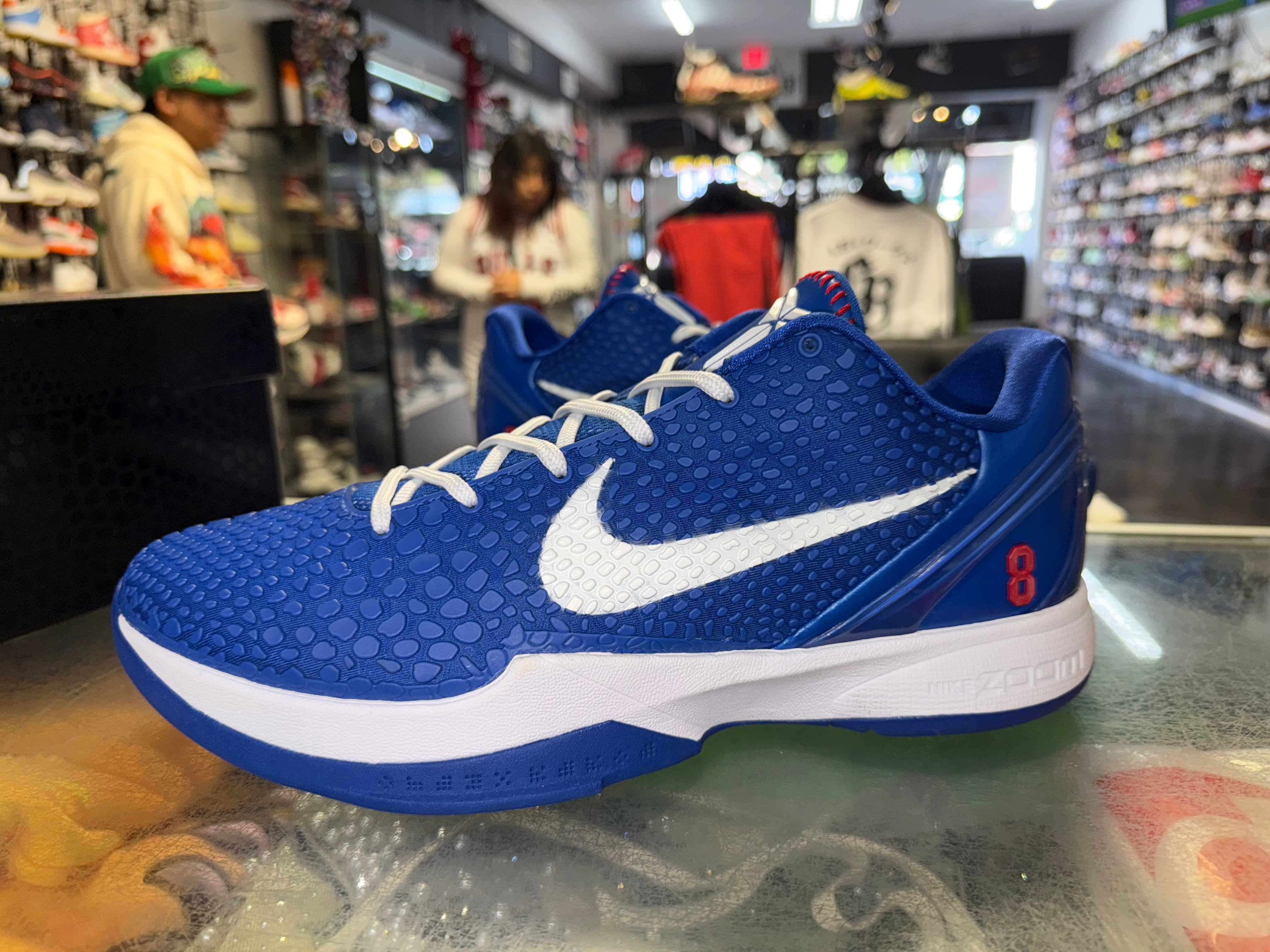 Size 13 Kobe 6 Protro "Dodgers"
