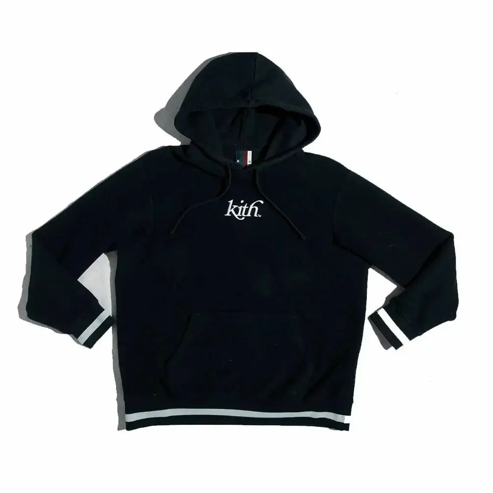 Size L Kith Reverse Hoodie “Black”