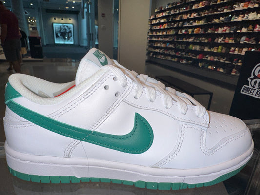 Size 4 (5.5W) Dunk Low “White Noise Green” Brand New (Mall)