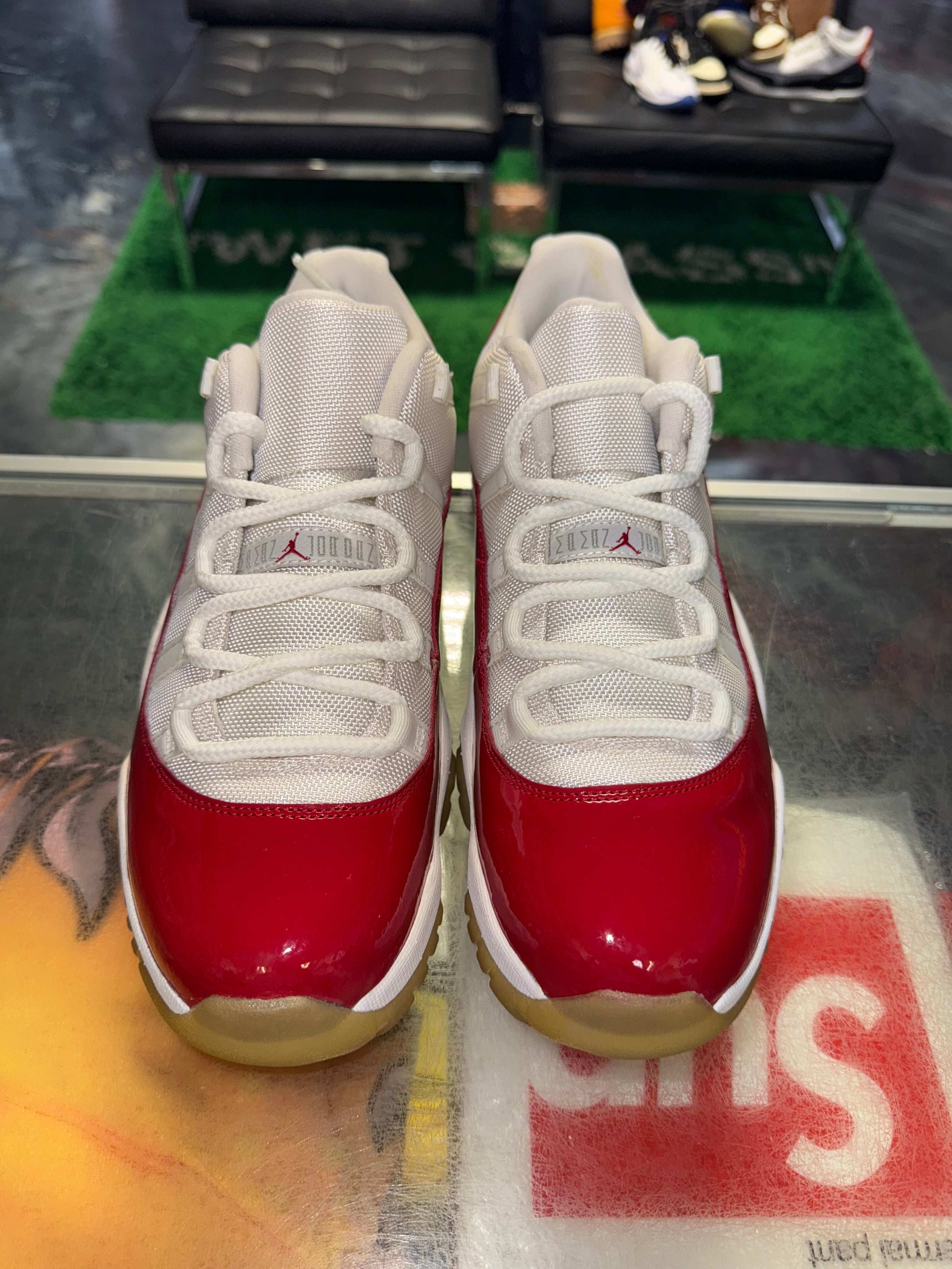 Size 10 Air Jordan 11 Low "Cherry" Brand New