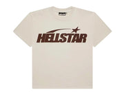 Size S (Fits M) Hellstar Gel Logo Tee “Brown” Brand New