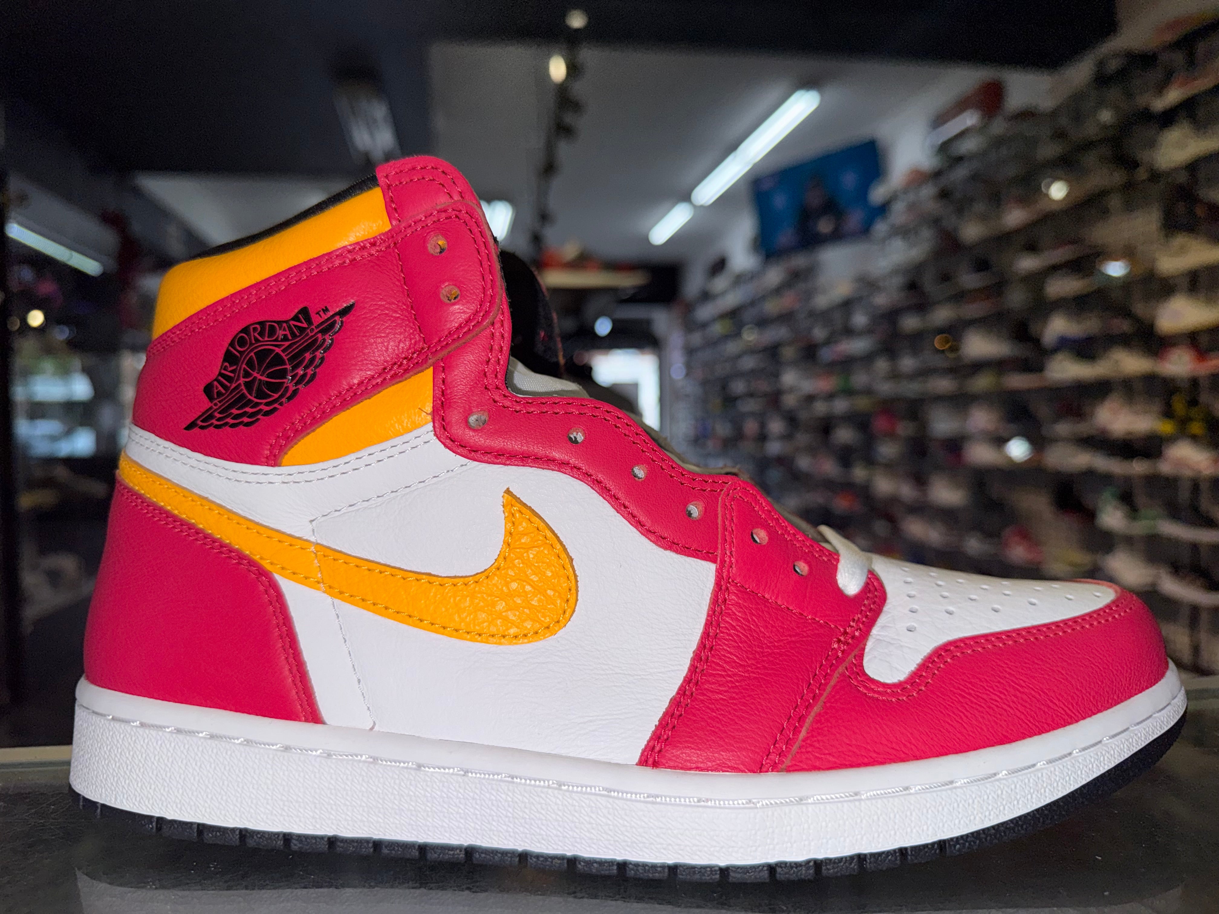 Size 10 Air Jordan 1 “Fusion Red” Brand New