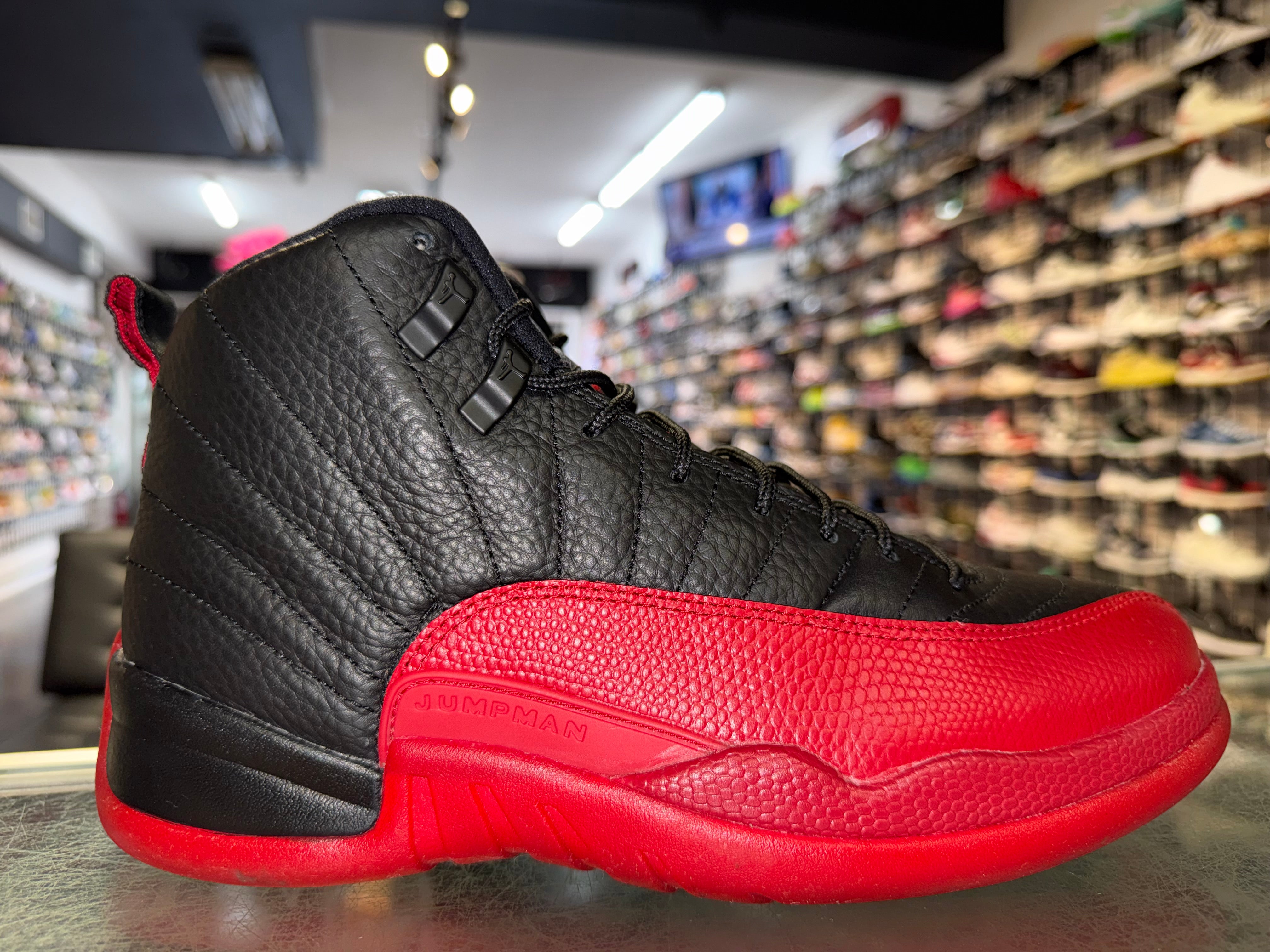 Size 8 Air Jordan 12 "Flu Game" 2016