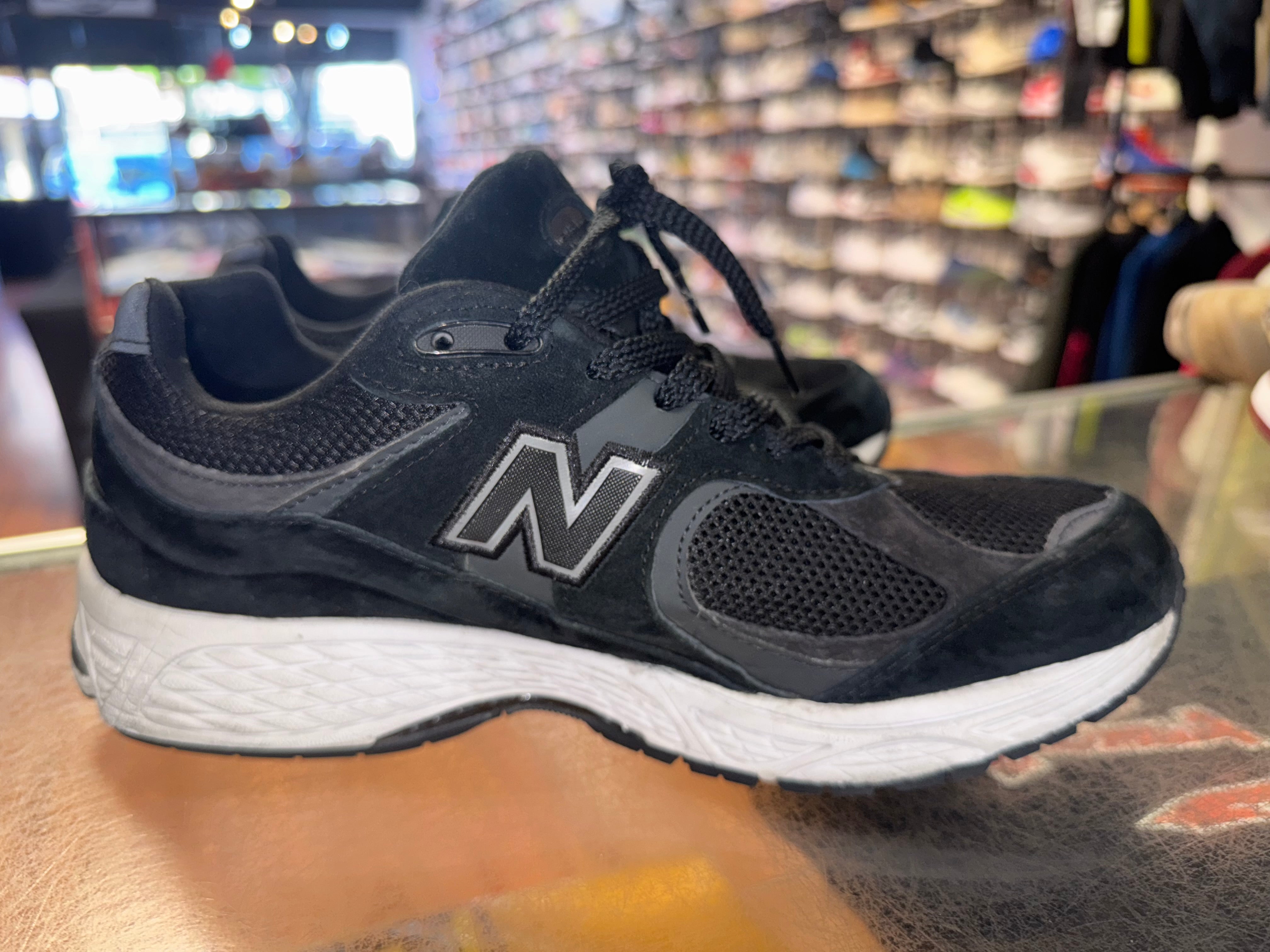 Size 9.5 New Balance 2002R "Gunmetal Black"