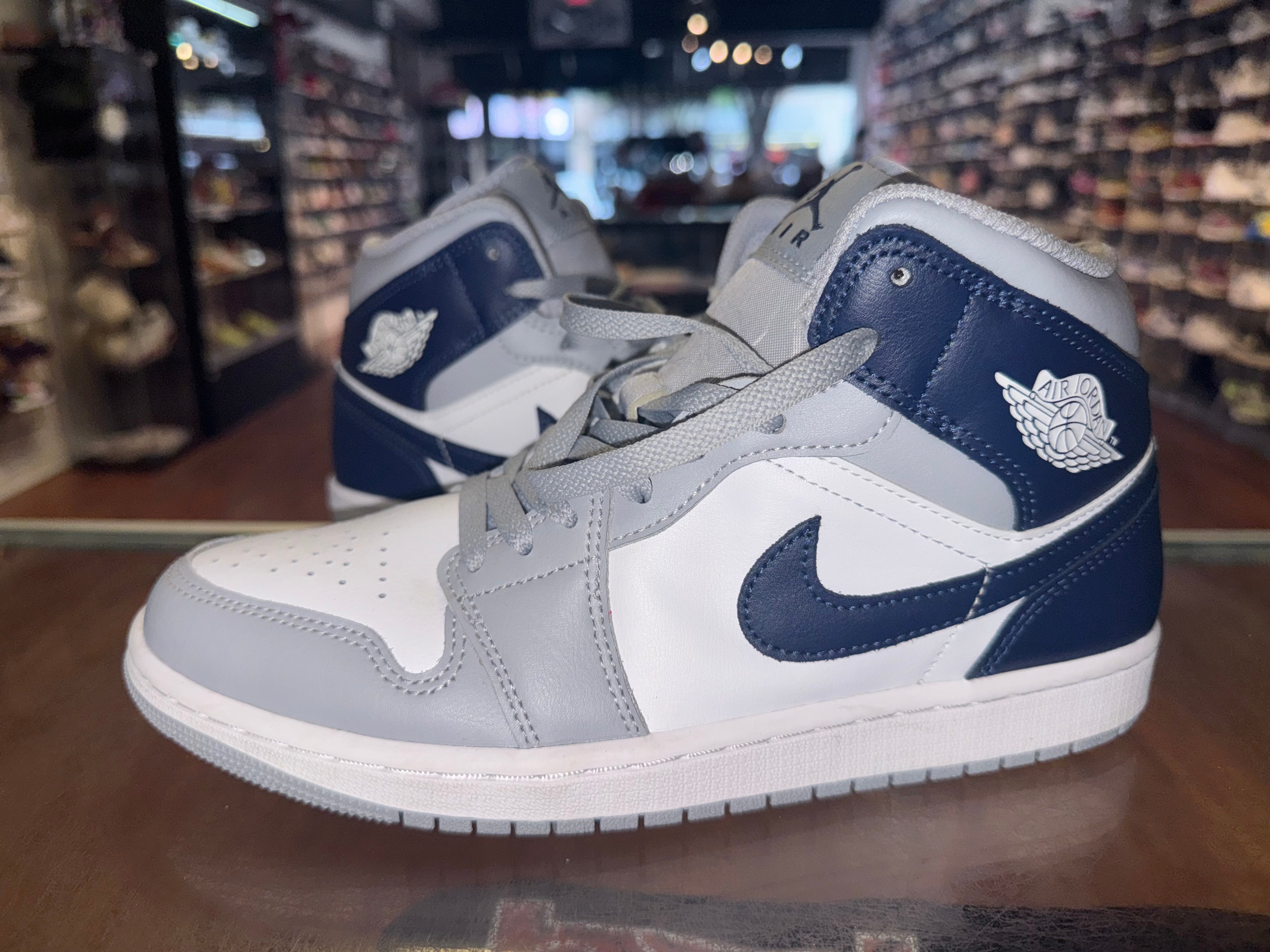Size 8.5 Air Jordan 1 Mid "True Blue"
