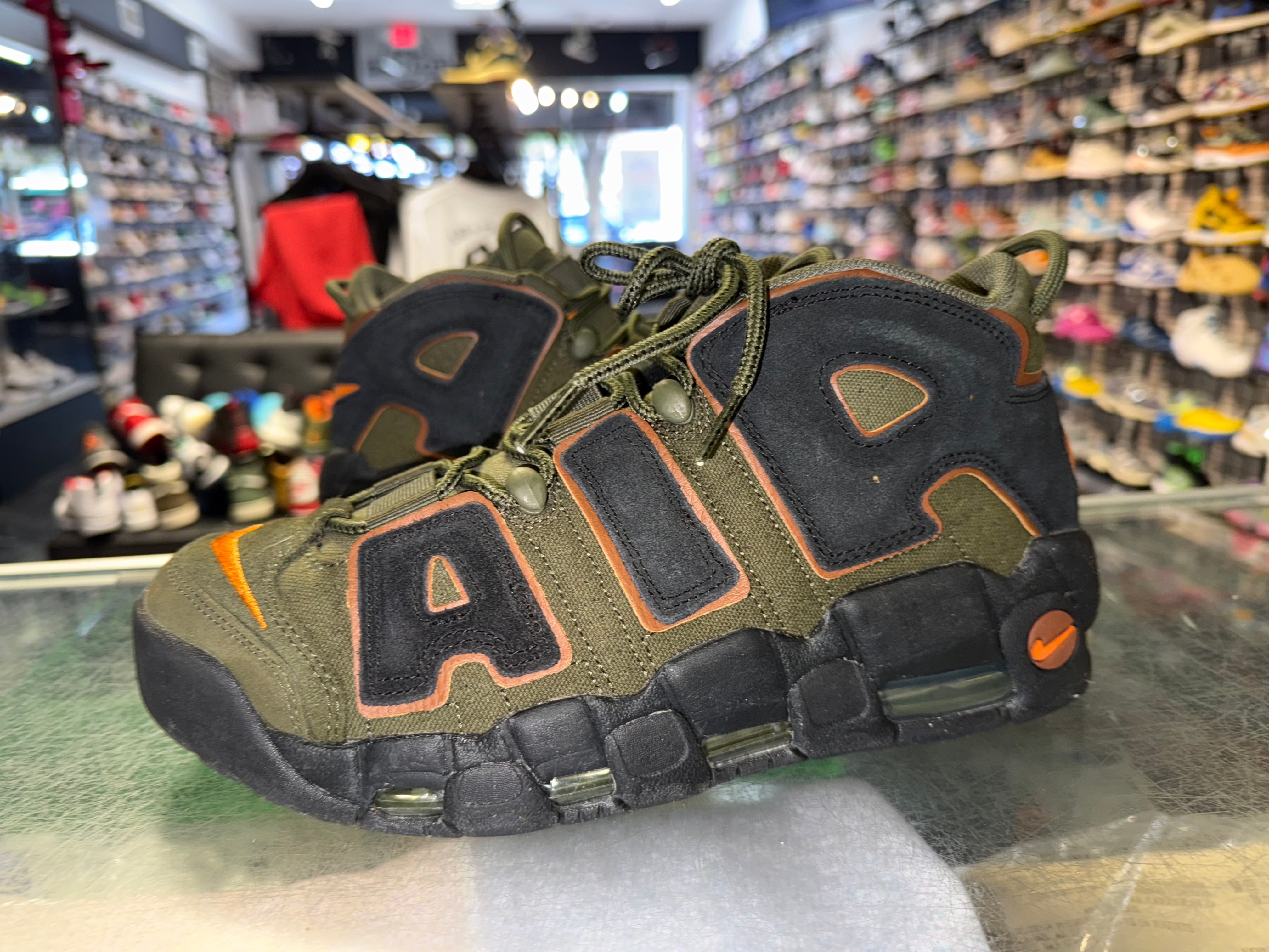 Size 10.5 Air More Uptempo '96 "Cargo Khaki"