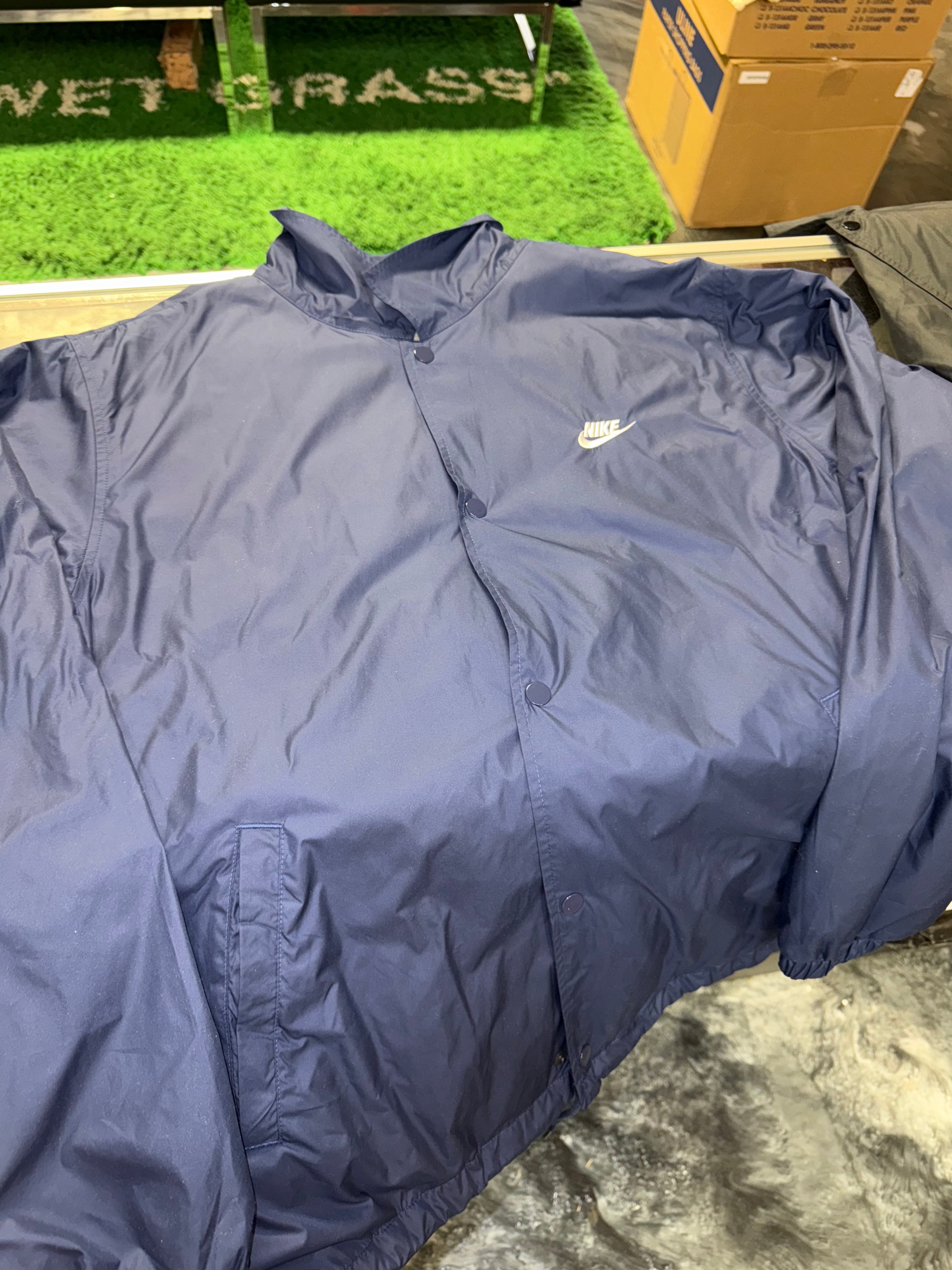 Medium Nike Coaches Jacket Navy