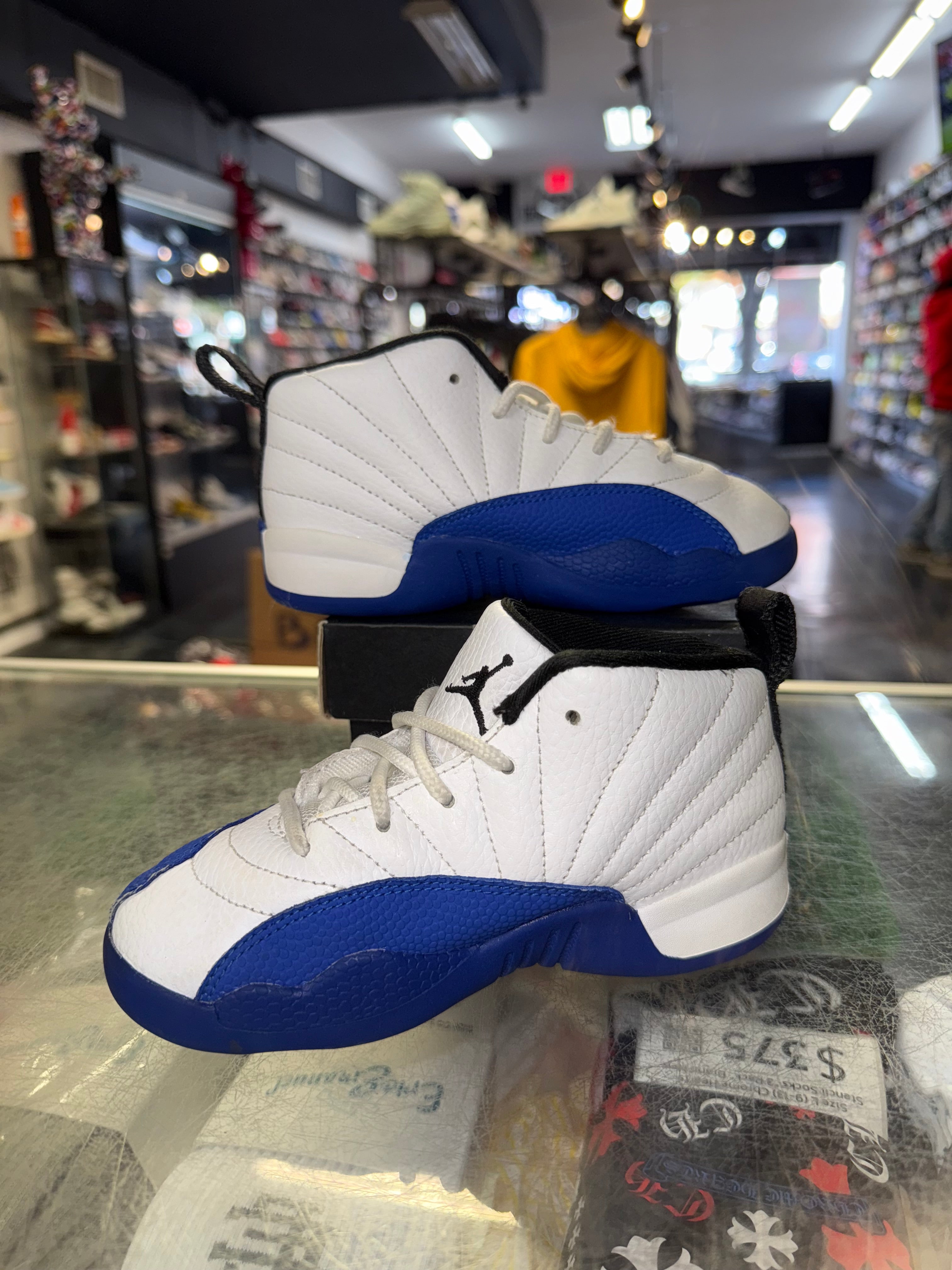 Size 10c Air Jordan 12 “Blueberry” (TD)