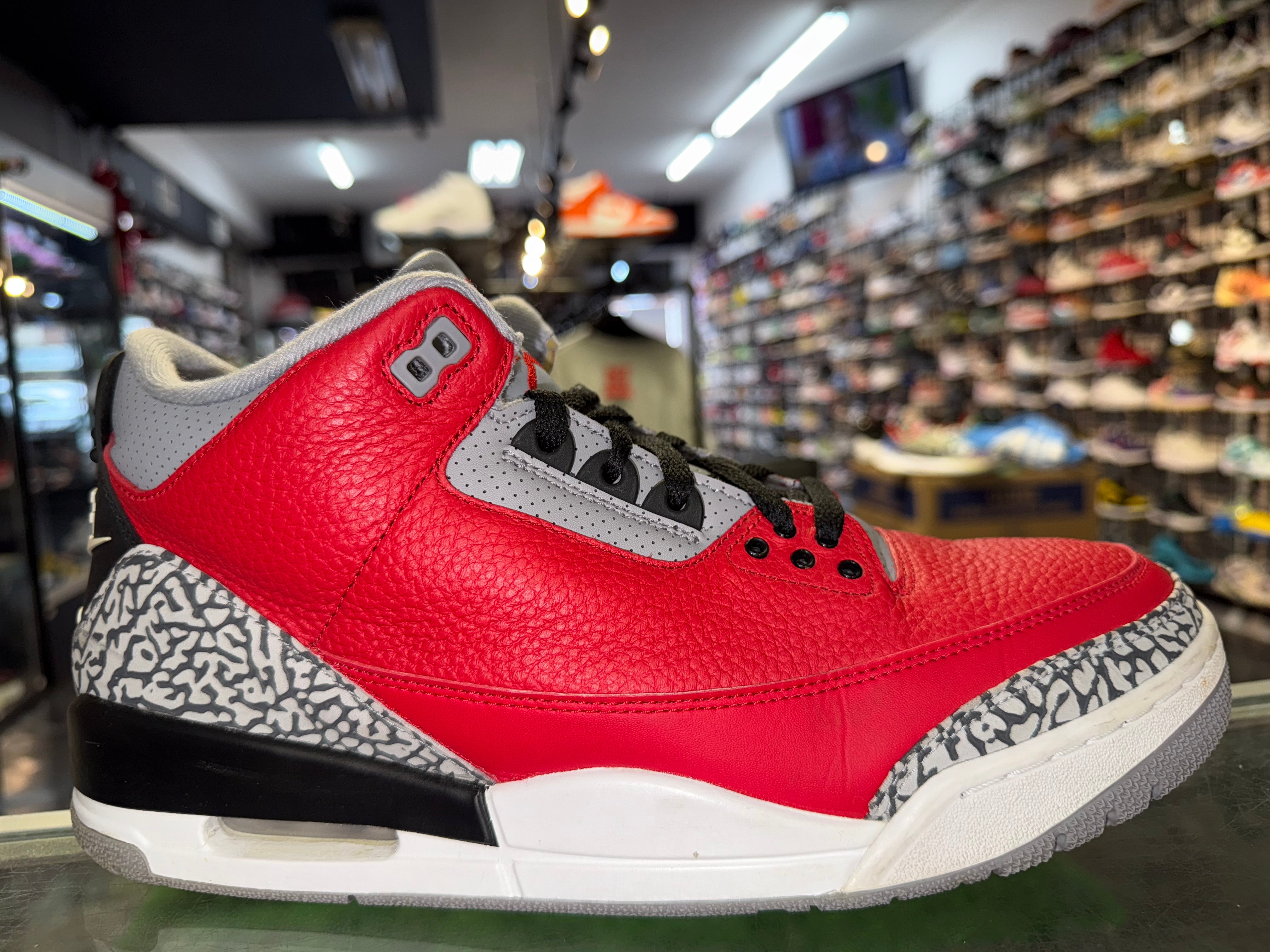 Size 12 Air Jordan 3 Unite "Fire Red"