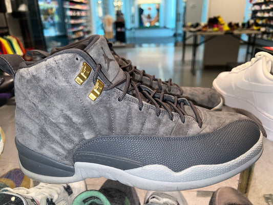 Size 12 Air Jordan 12 "Dark Grey" (Mall)