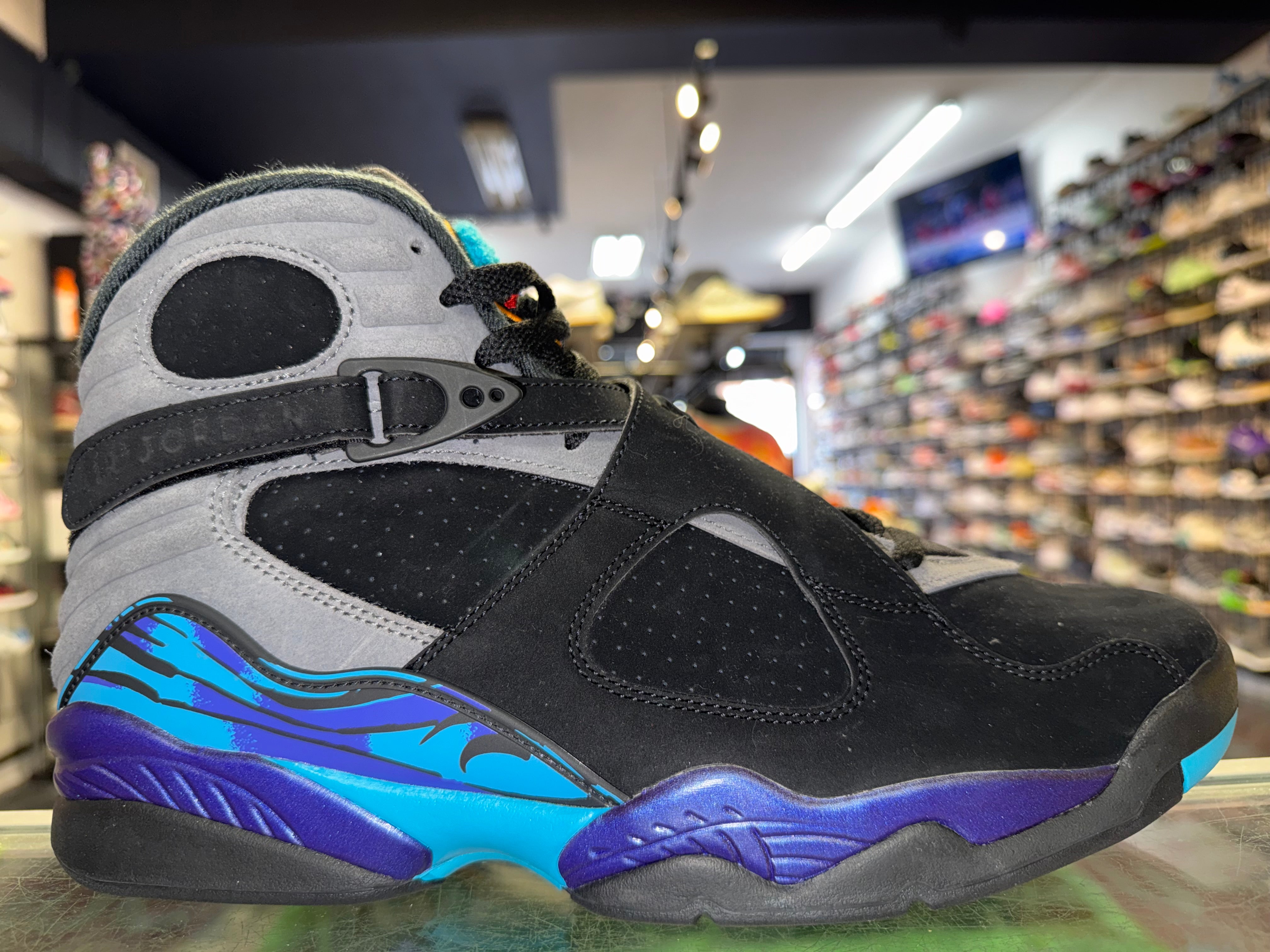 Size 11.5 Air Jordan 8 "Aqua" 2025