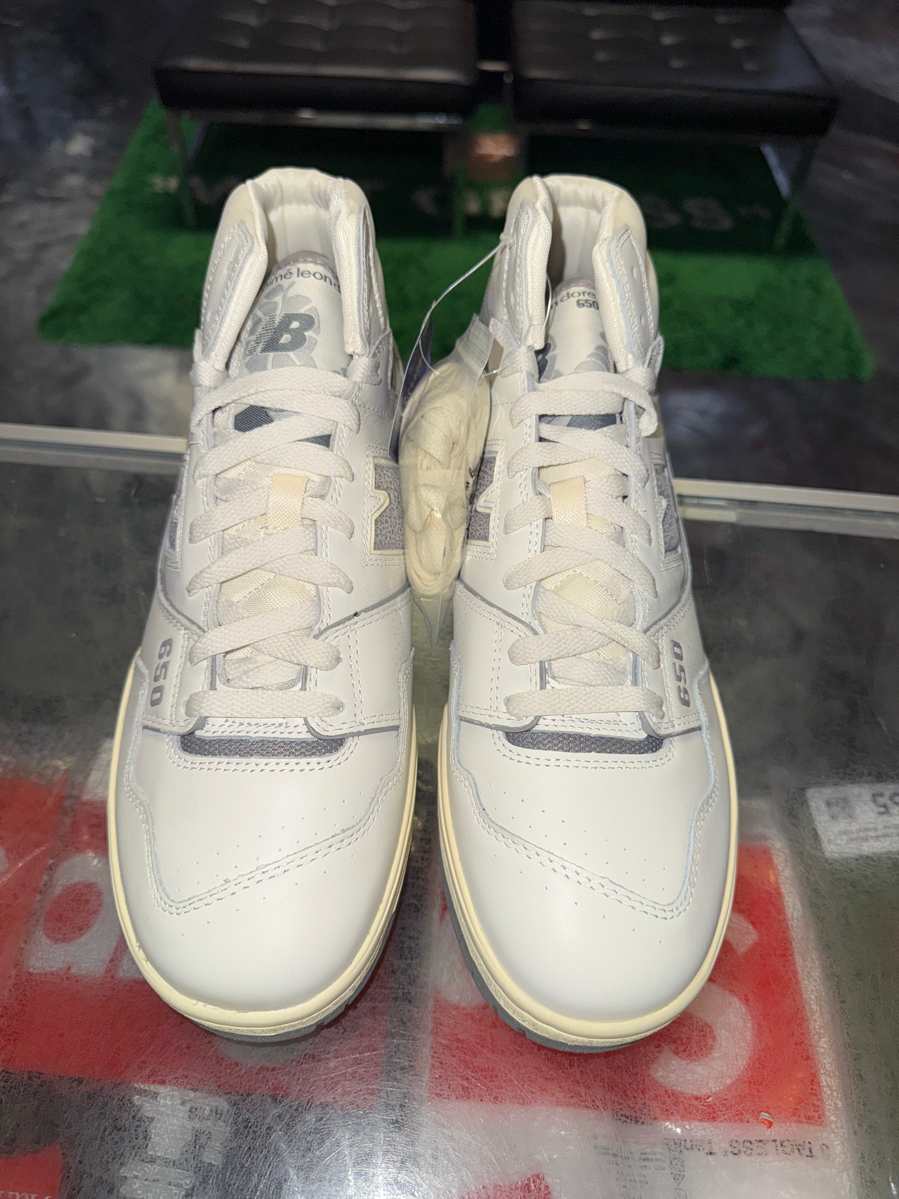 Size 12 New Balance 650R Aime Leon Dore "White Grey" Brand New