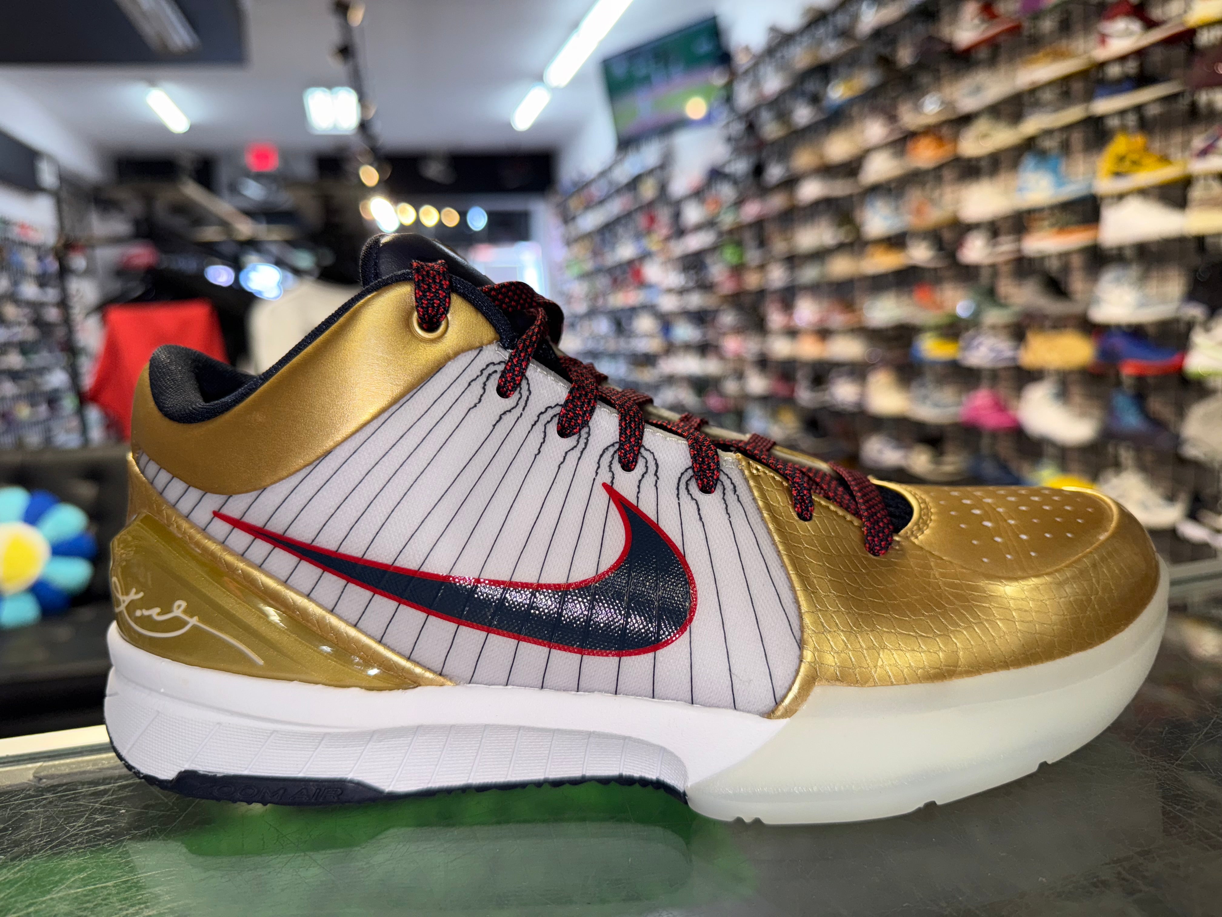 Size 7.5 Kobe 4 Protro "Gold Medal"