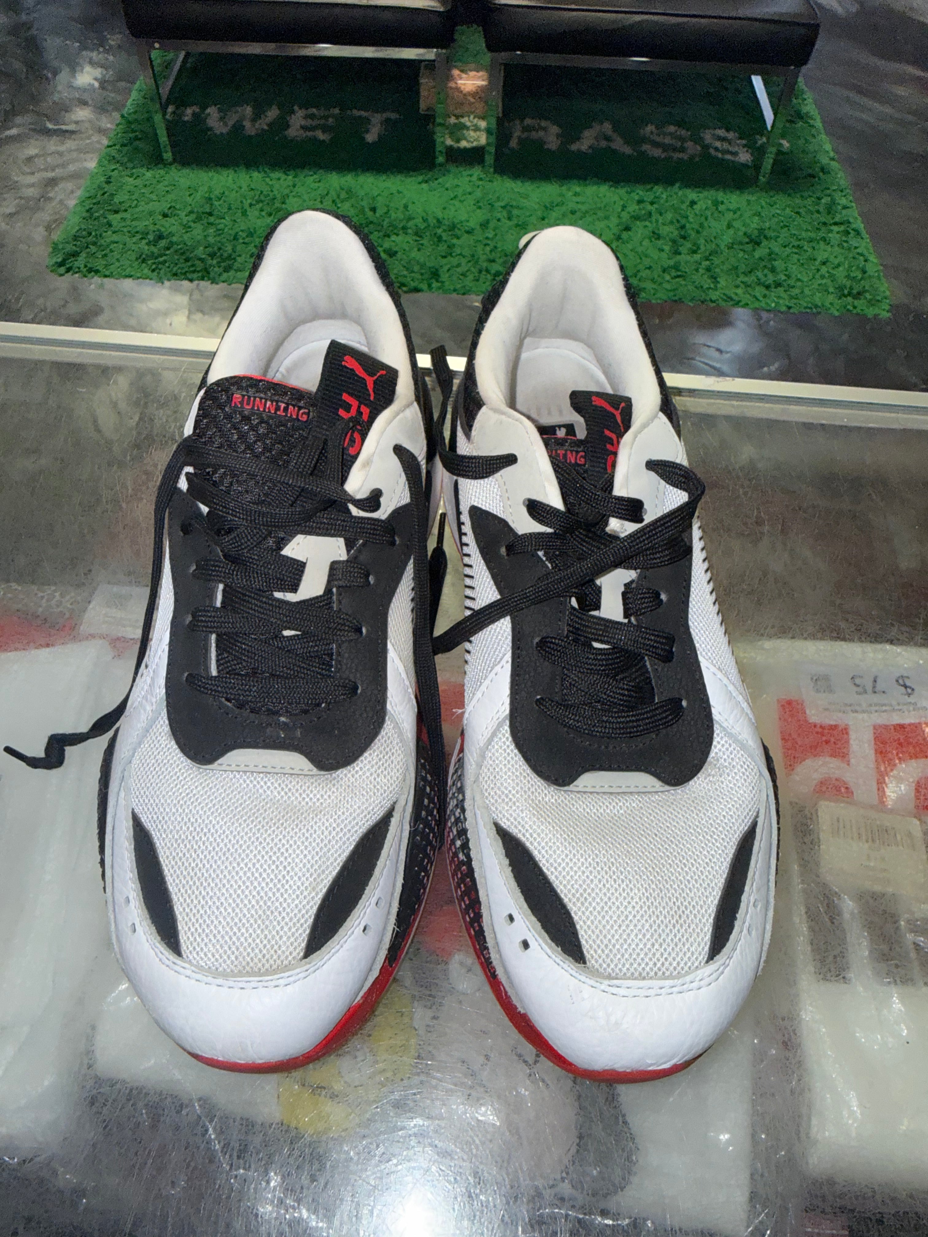 Size 10.5 Puma RS-X White Red - NB