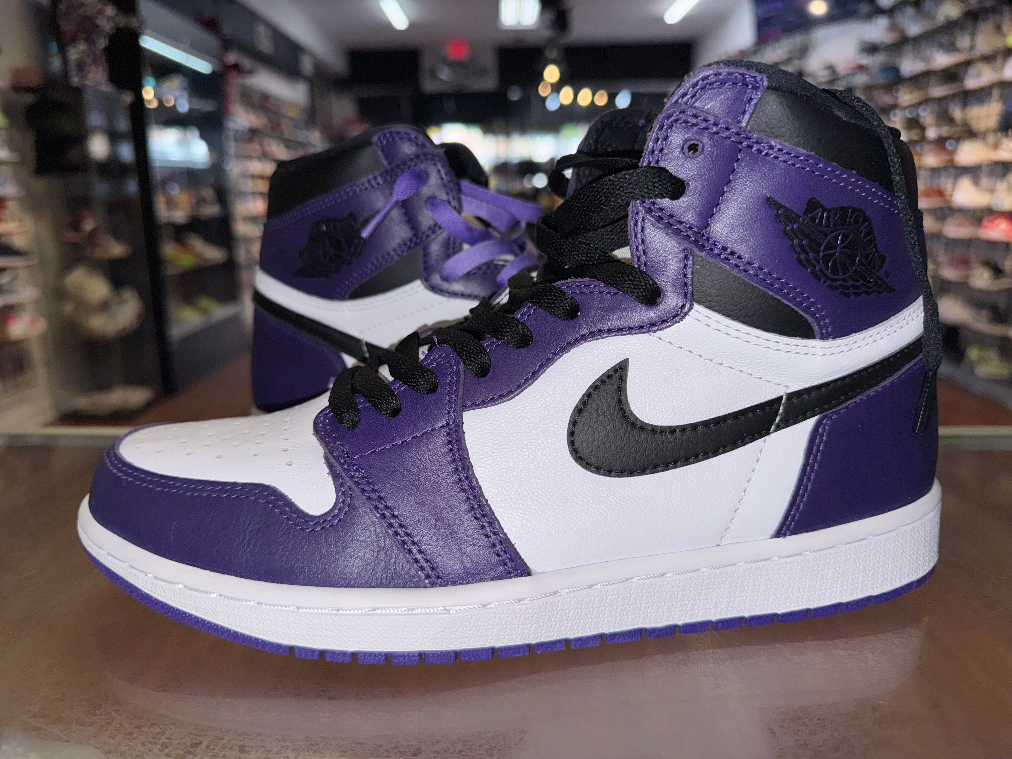 Size 10 Air Jordan 1 "Court Purple 2.0"