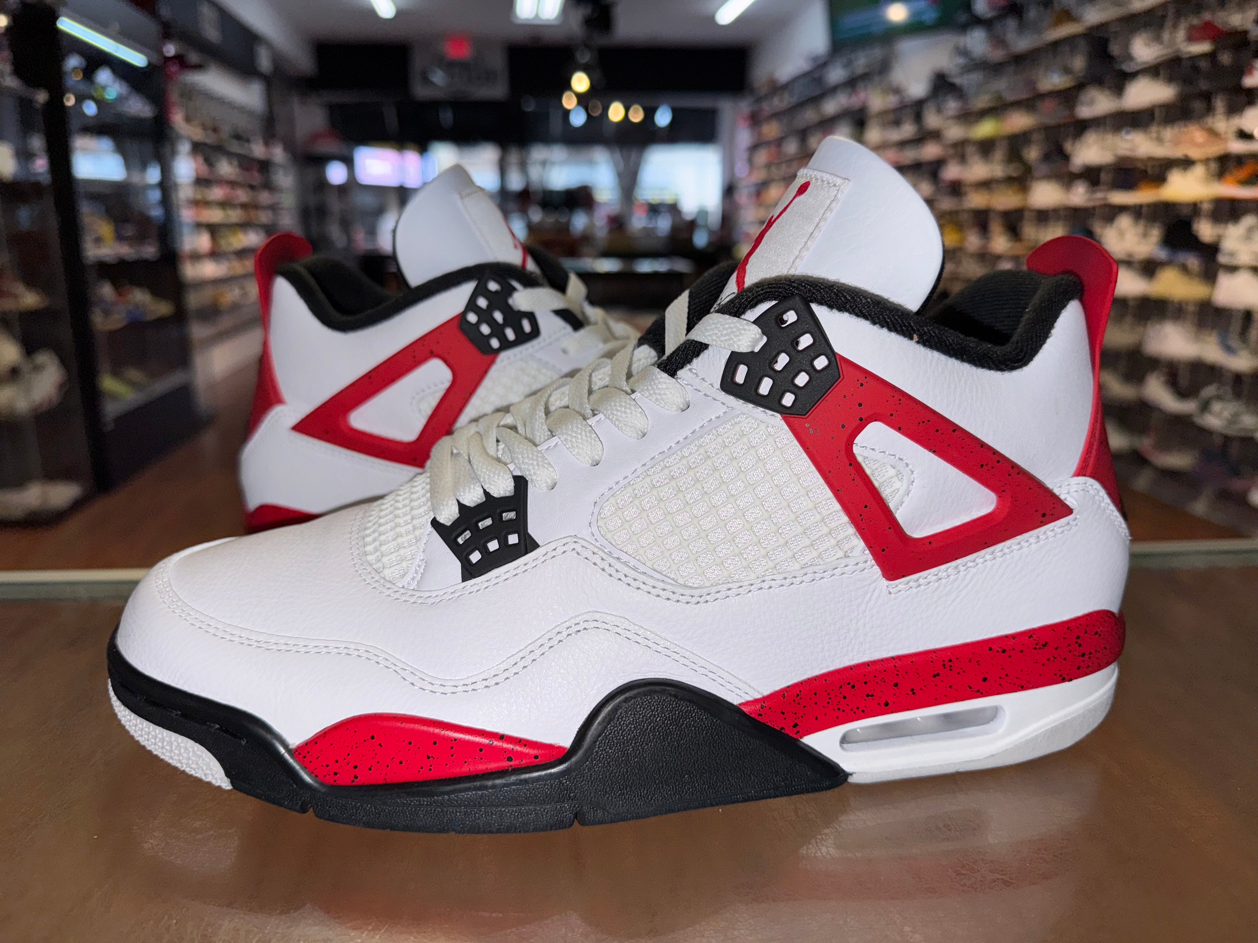 Size 11 Air Jordan 4 “Red Cement” Worn 1x