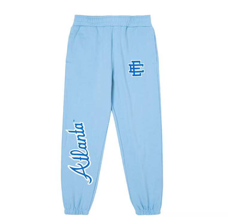 Size XL Eric Emanuel EE x New Era Sweatpants “Atlanta Braves” Brand New