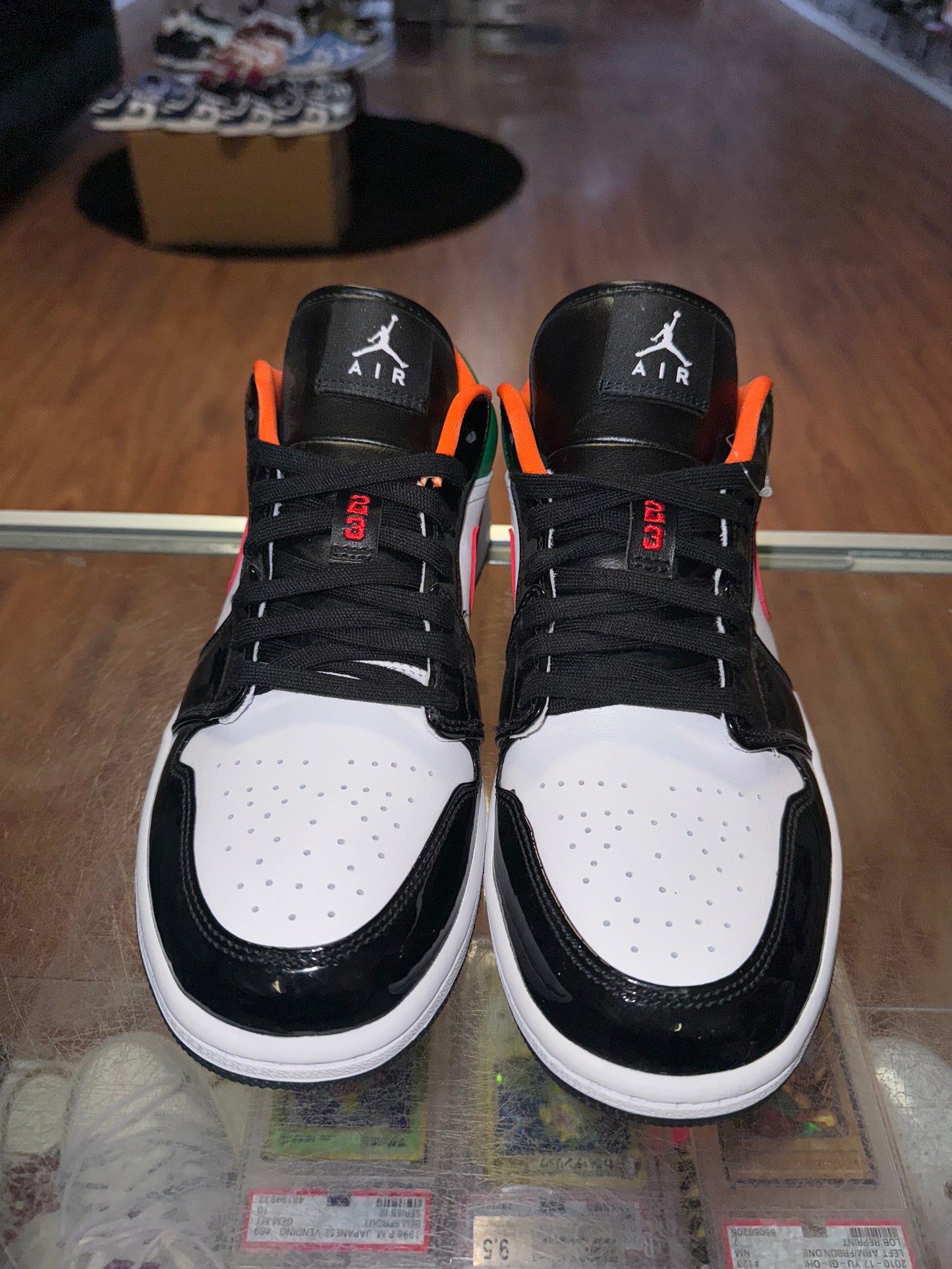 Size 9.5 (11W) Air Jordan 1 "Multi Color Black Toe" Brand New (MAMO)