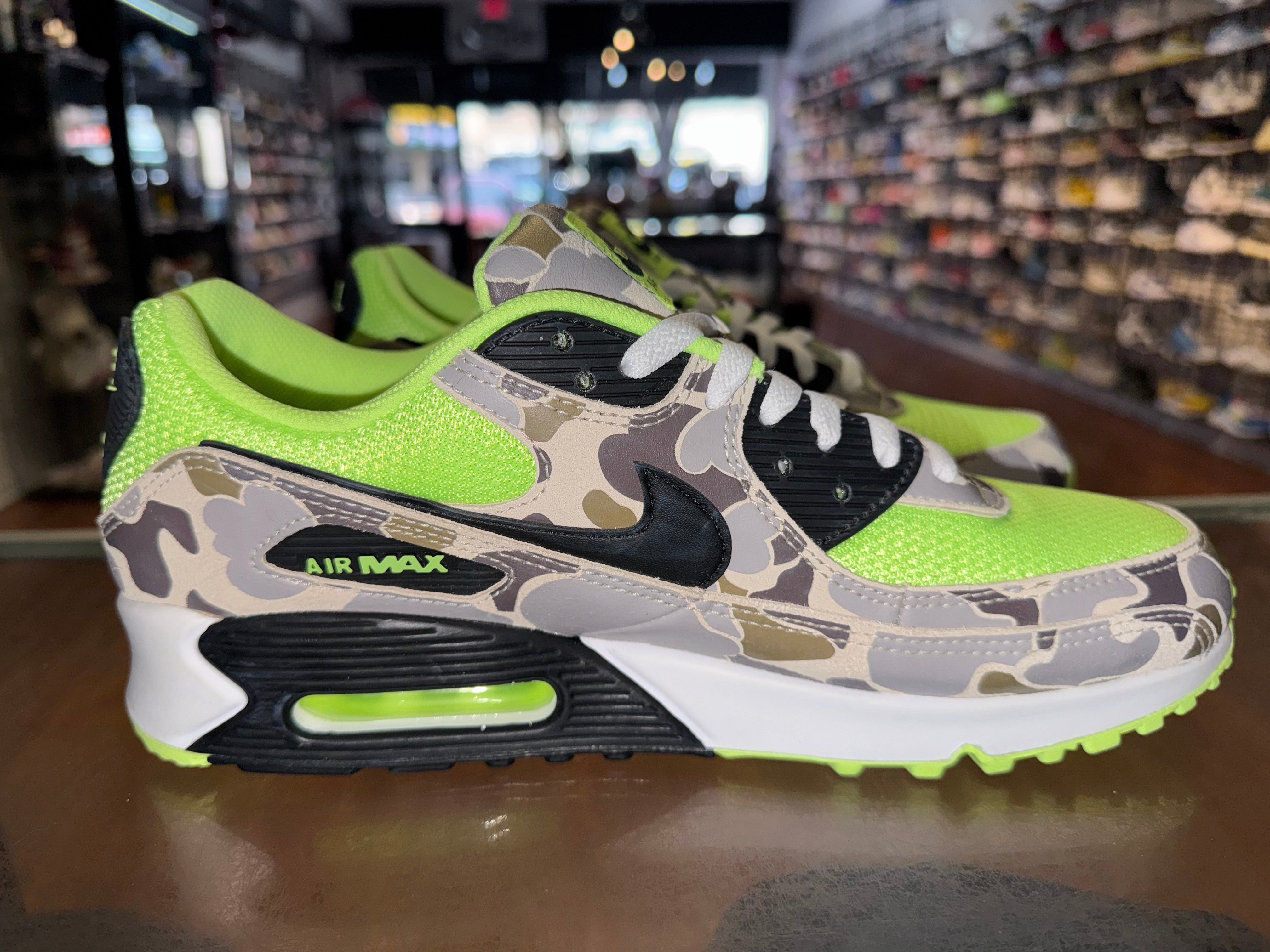 Size 11.5 Air Max 90 “Green Camo”