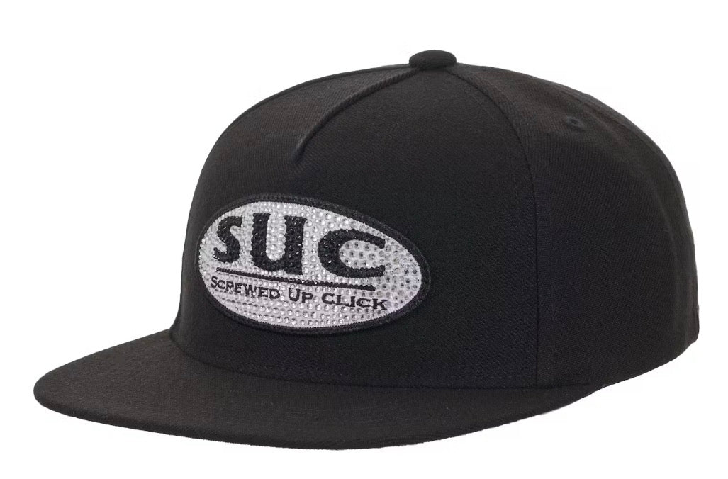 Size OS Supreme DJ Screw 5 Panel Hat “Black” Brand New
