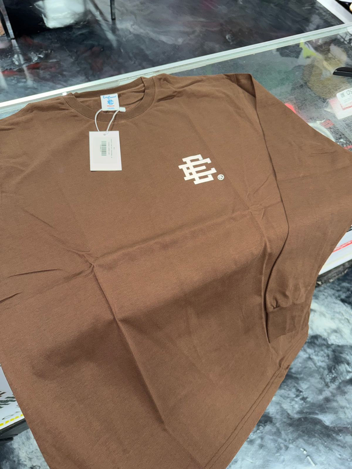 Size M Eric Emanuel EE Long Sleeve Shirt “Chocolate” Brand New
