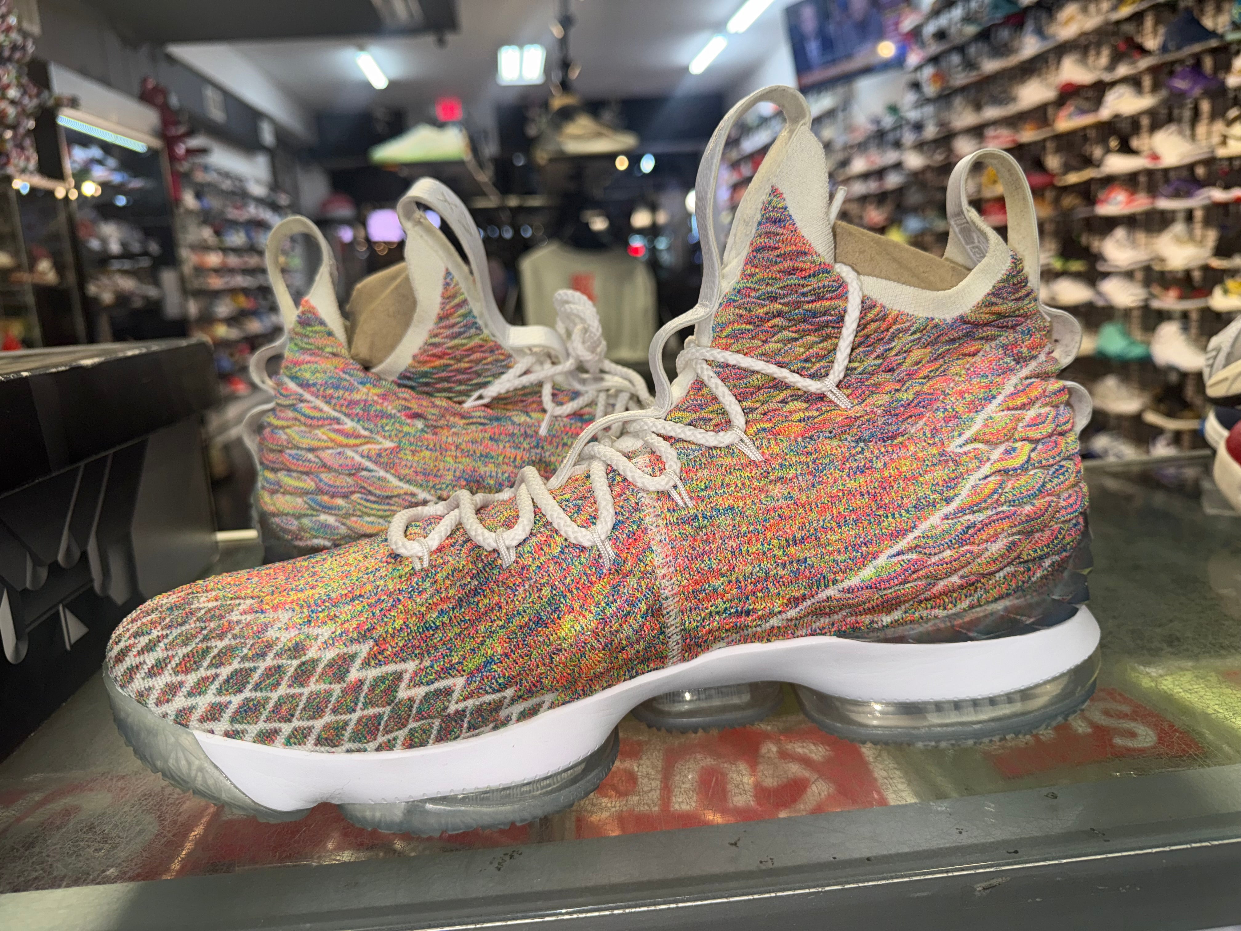 lebron 15s fruity pebbles