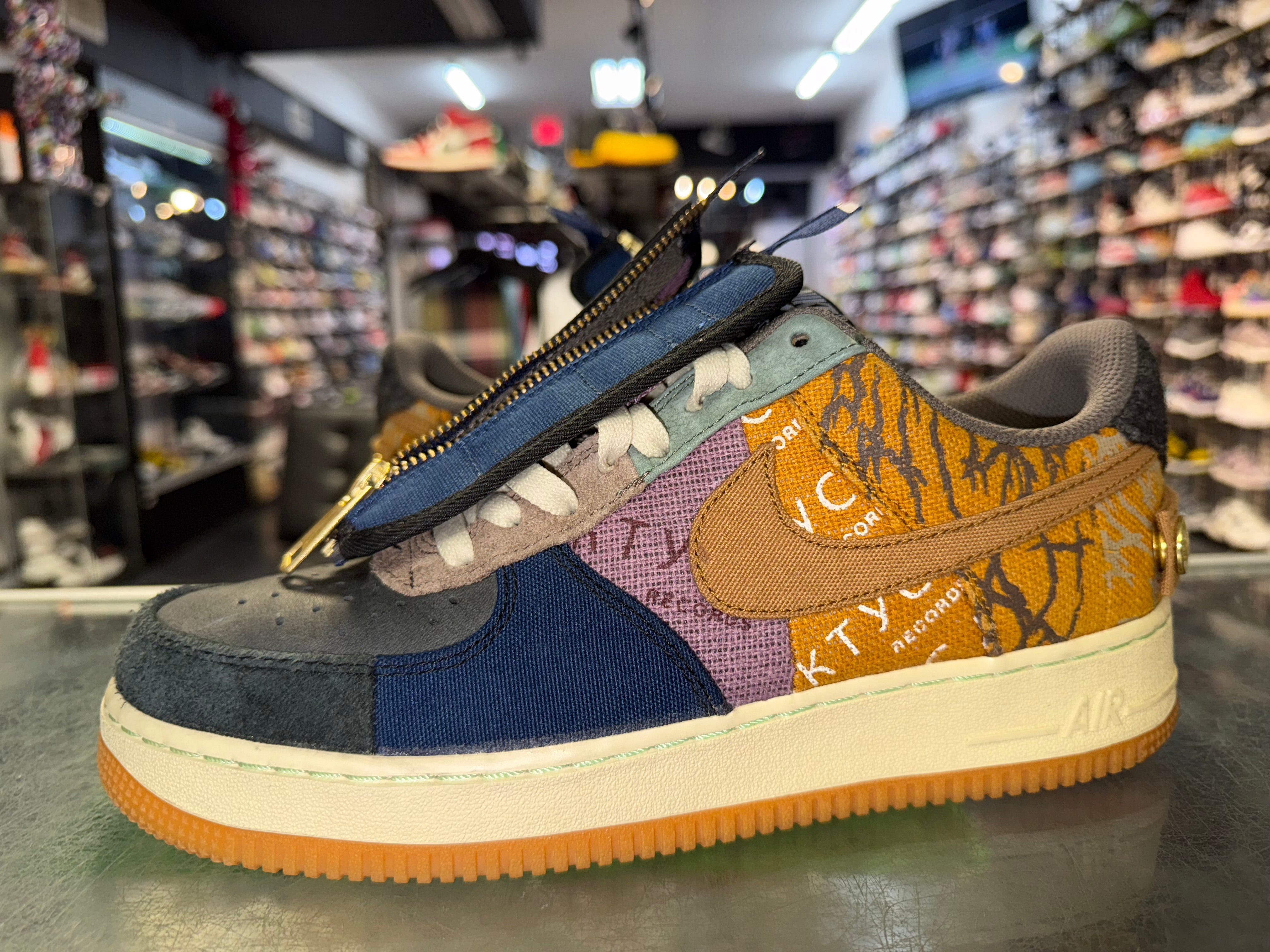 Size 8.5 Air Force 1 Travis Scott "Cactus Jack"