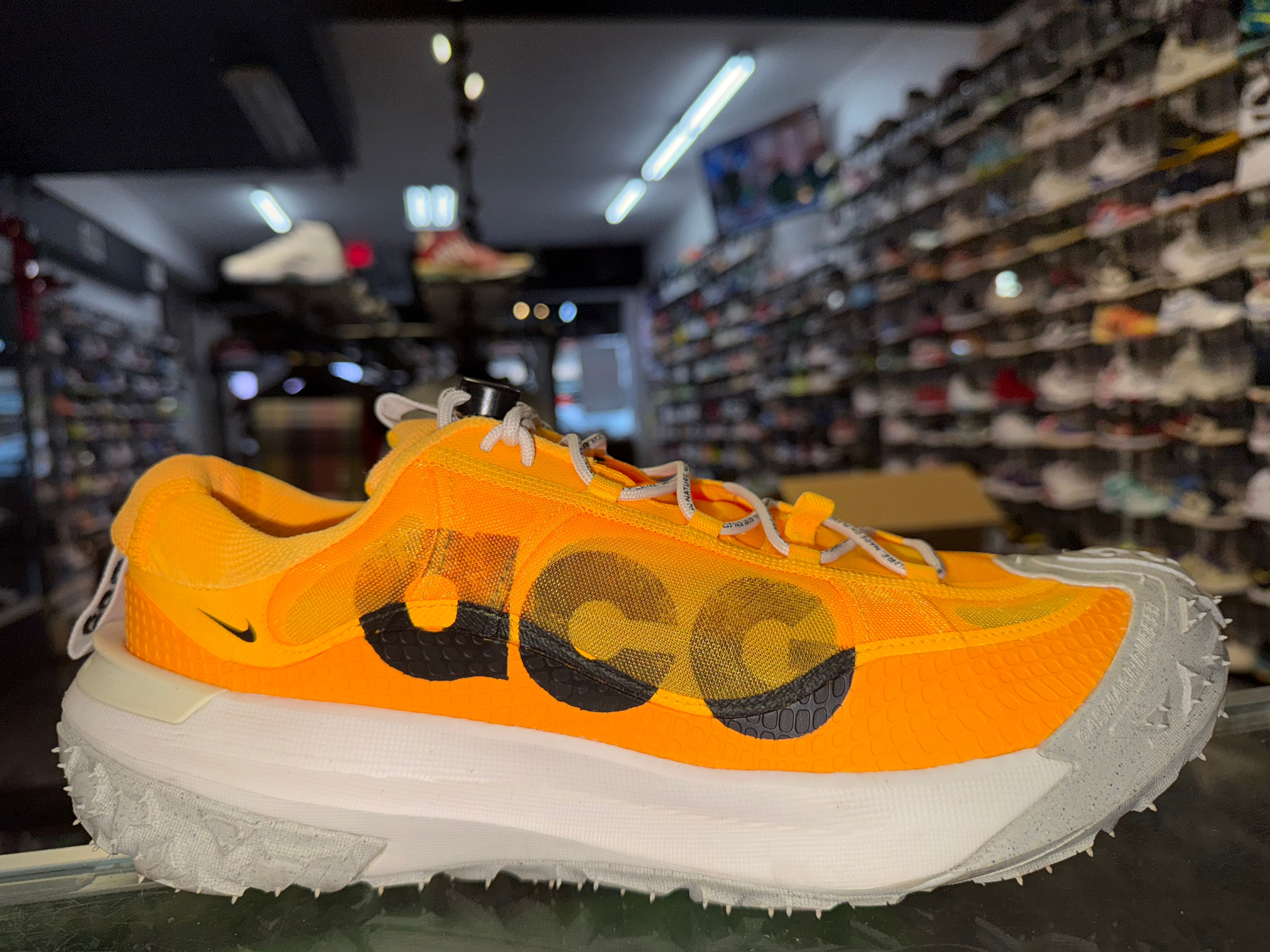 Size 11.5 ACG Mountain Fly 2 Low “Laser Orange”