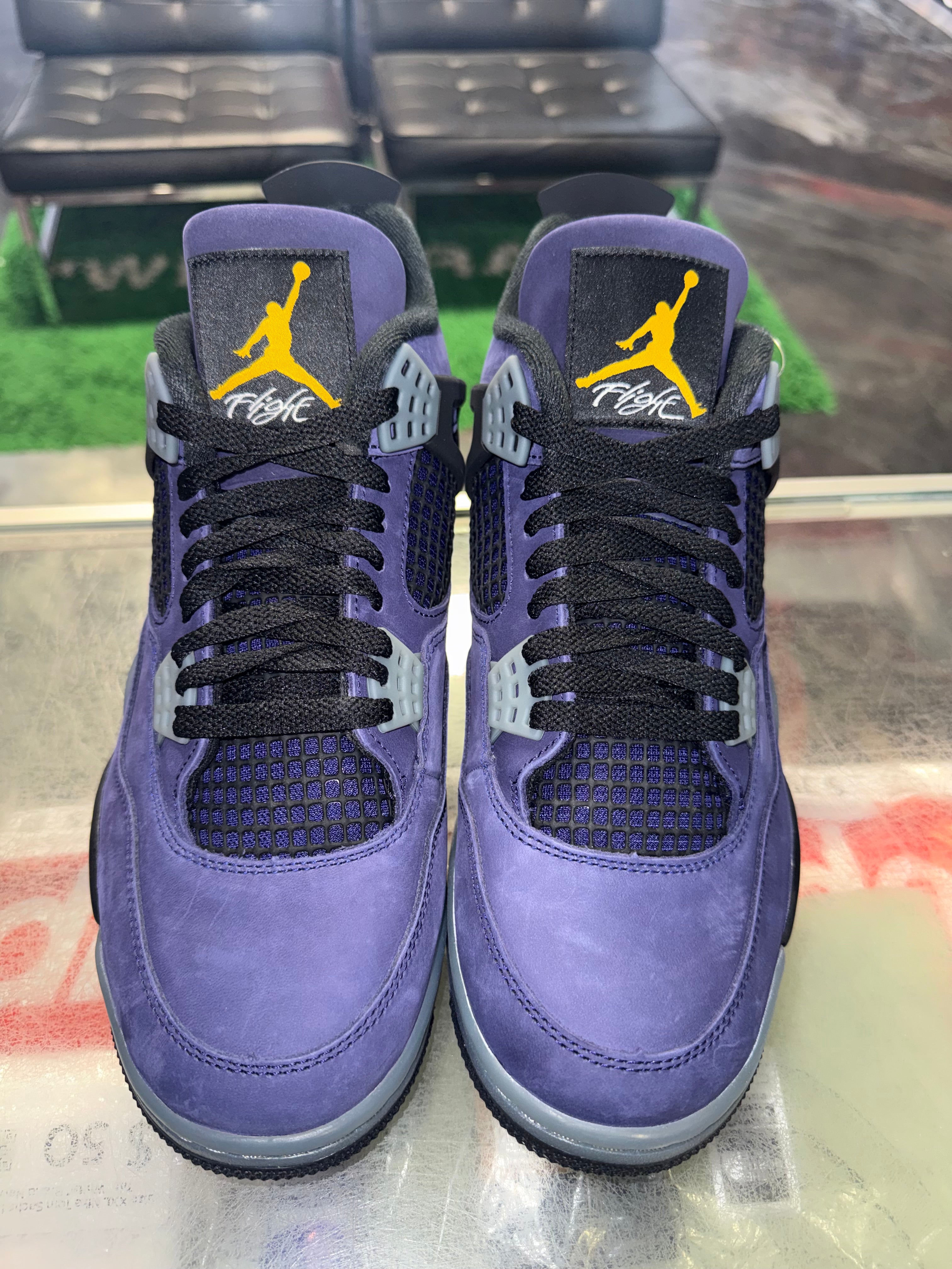Size 10 Air Jordan 4 "Lakers" Brand New