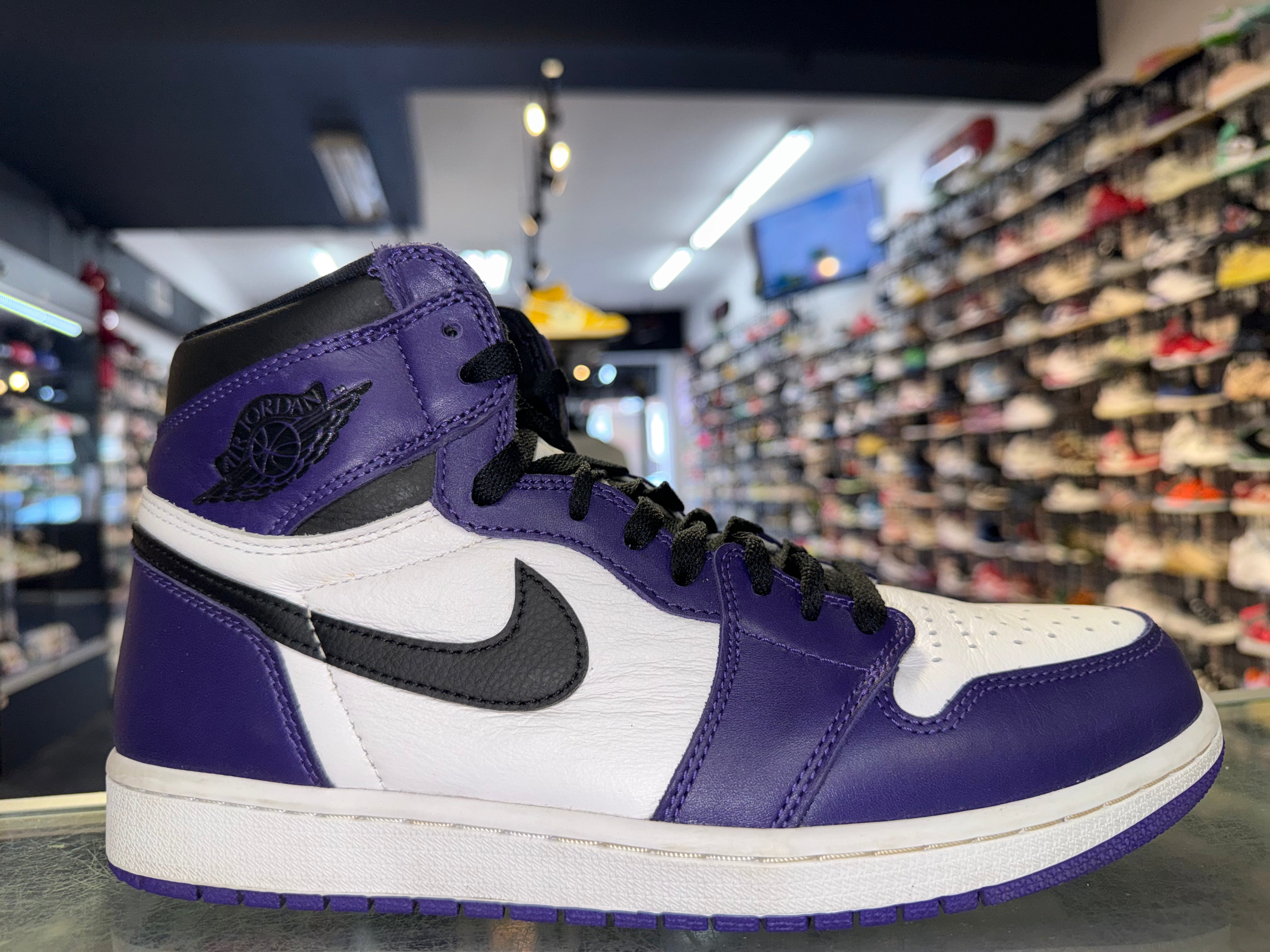 Size 10 Air Jordan 1 "Court Purple 2.0"