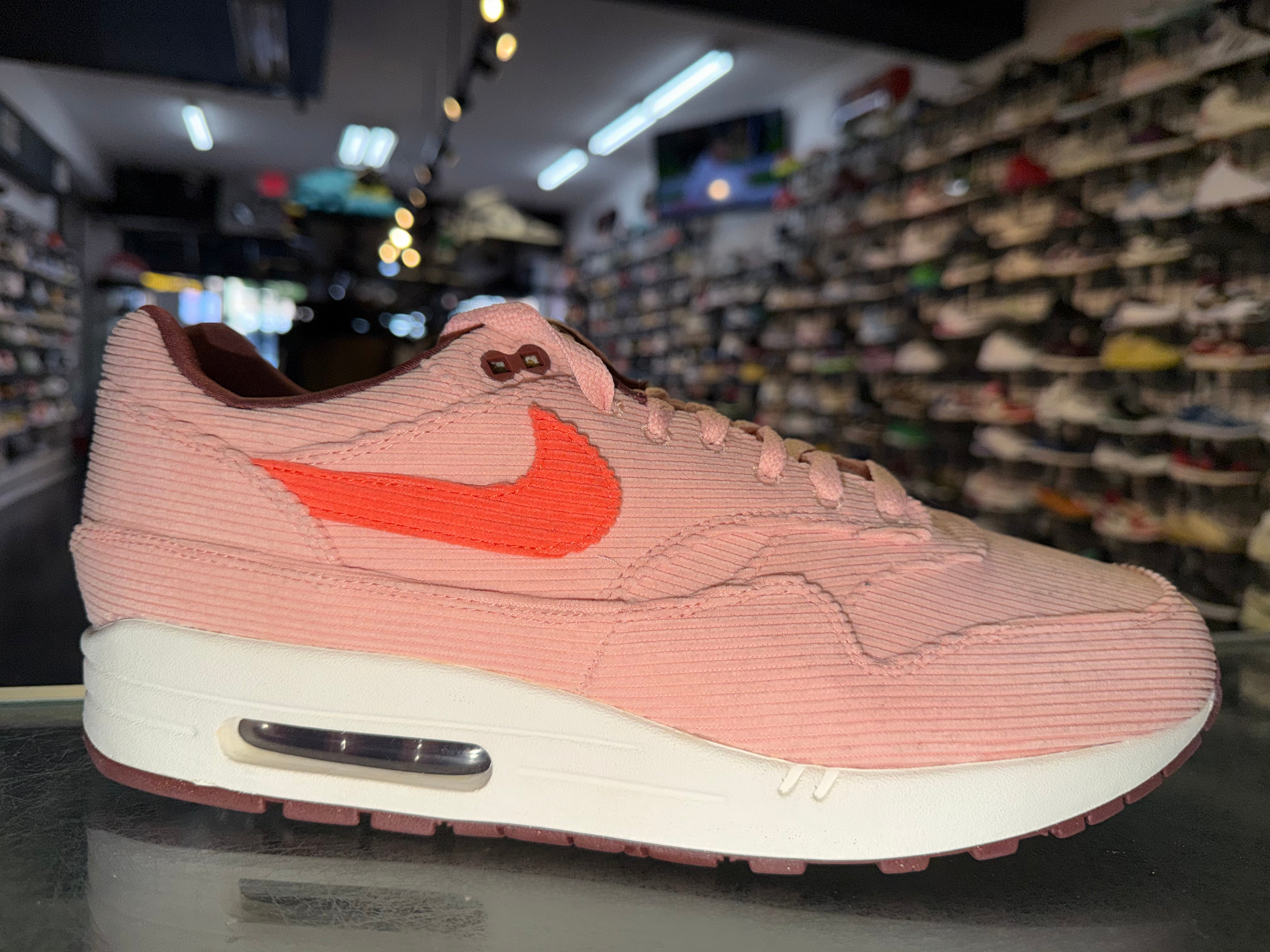 Size 12 Air Max 1 Corduroy "Coral Stardust" Brand New