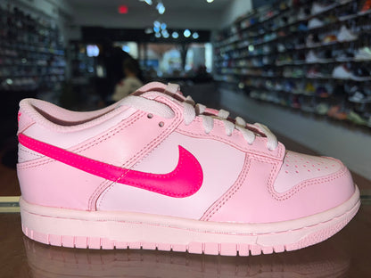 Size 4.5y Dunk Low “Triple Pink” Brand New (MAMO)