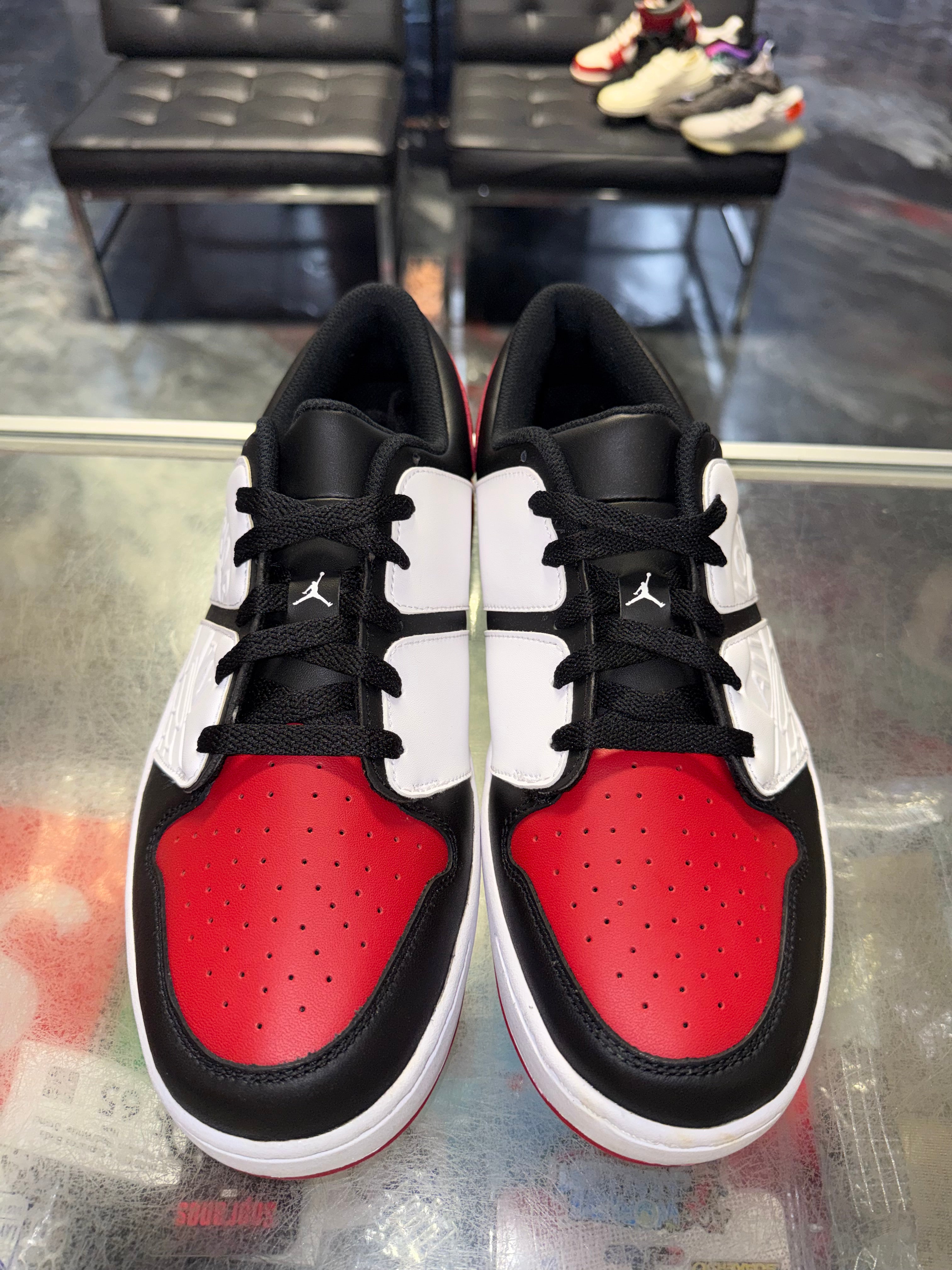 Size 11 Jordan Nu Retro 1 Low "Varsity Red Black" Brand New