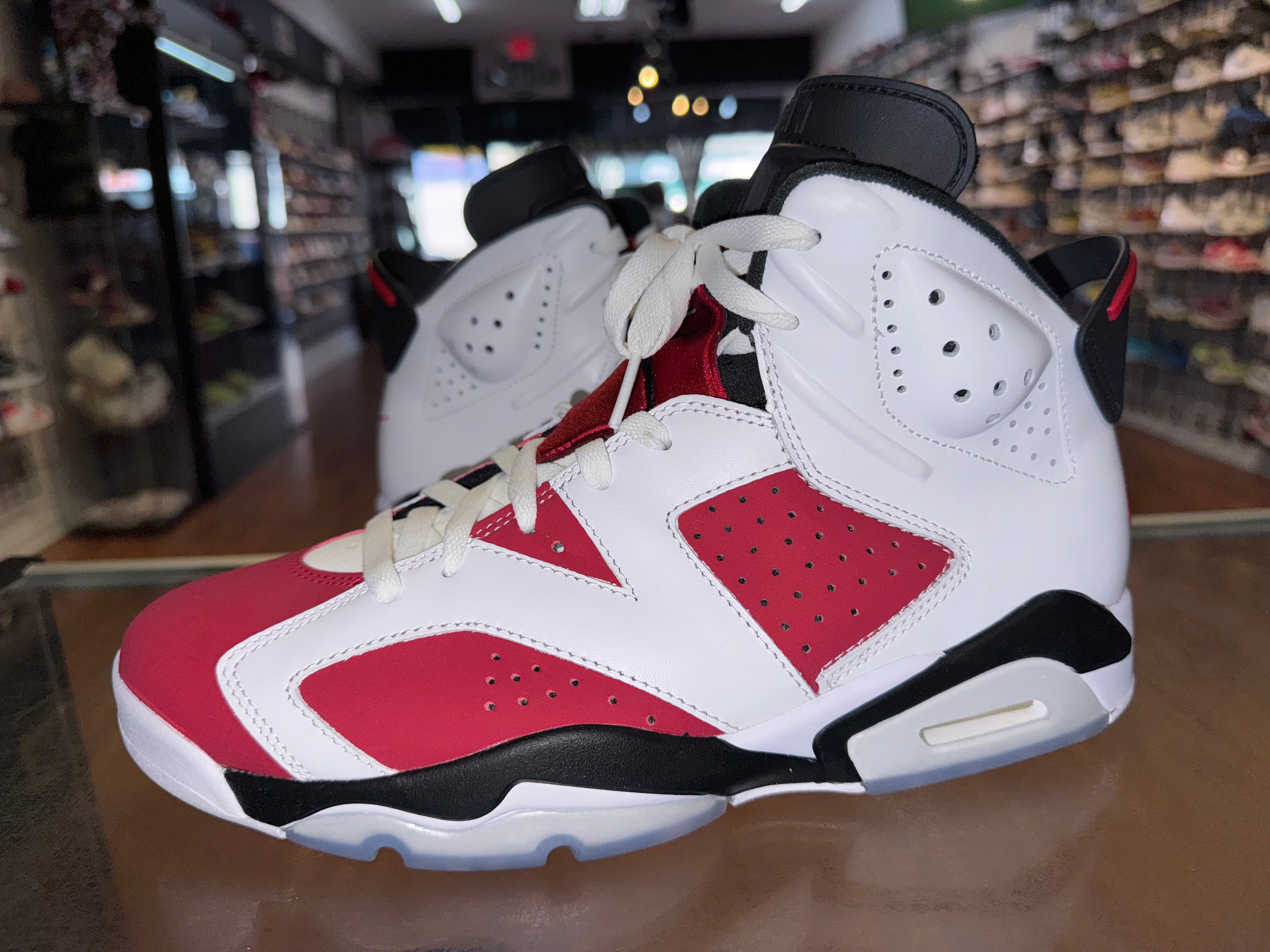 Size 9.5 Air Jordan 6 “Carmine”