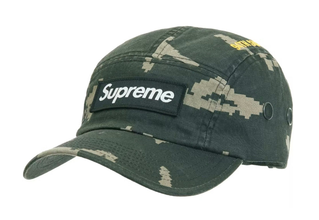 Size OS Supreme Military Camp Hat (FW21) “Camo” Brand New