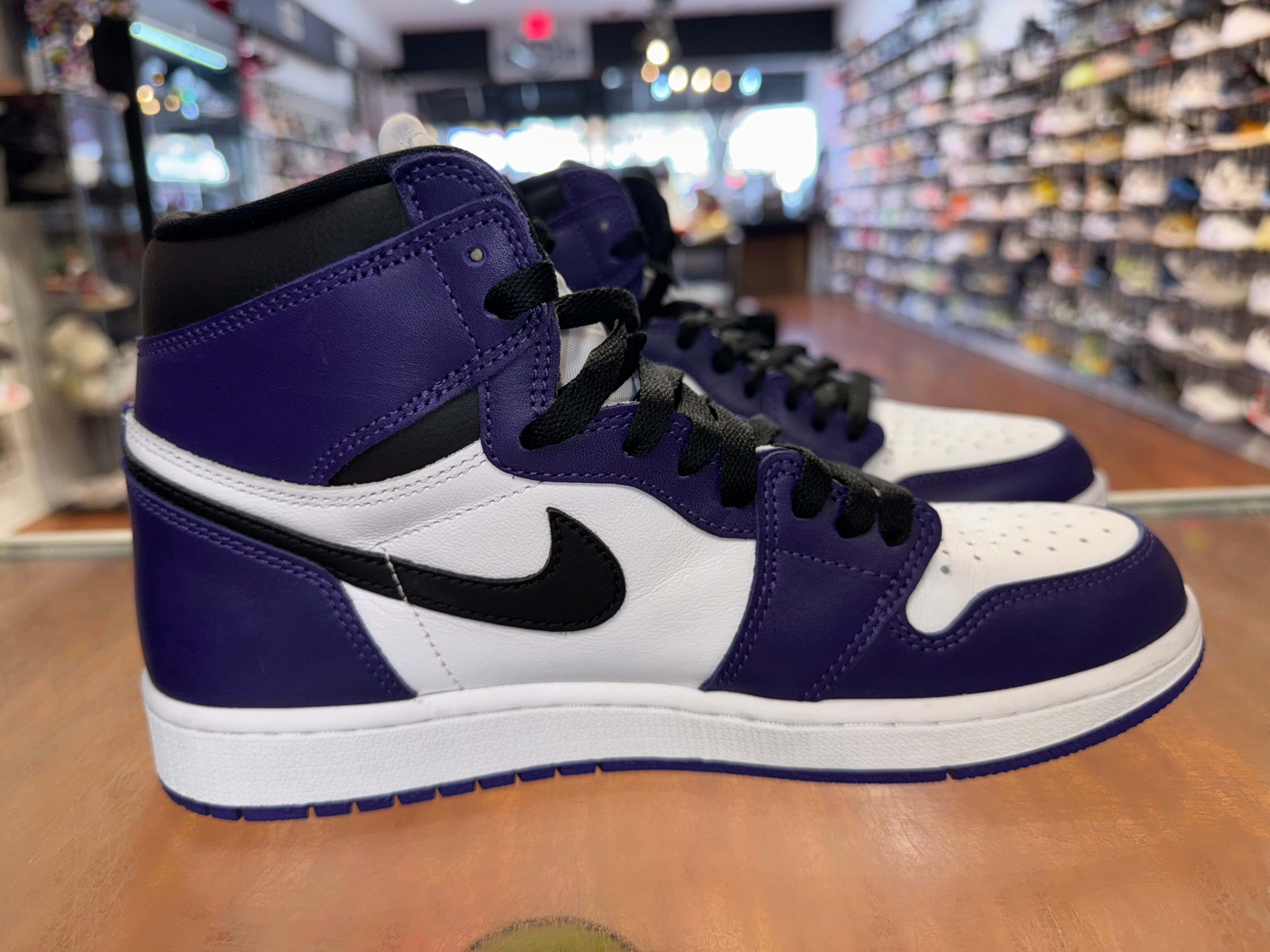 Size 8.5 Air Jordan 1 "Court Purple 2.0"